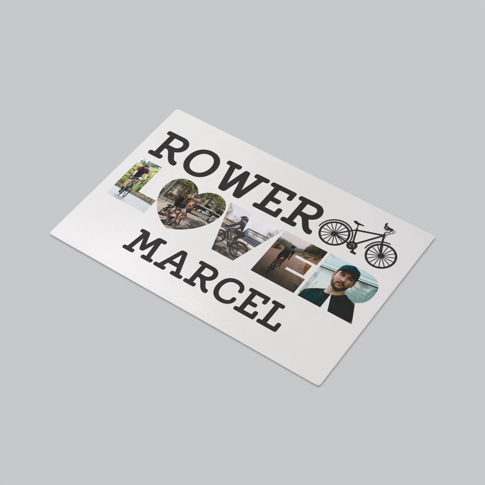 Słowo Ze Zdjęć: Rower Lover - Podkładka Na Biurko - Image 3