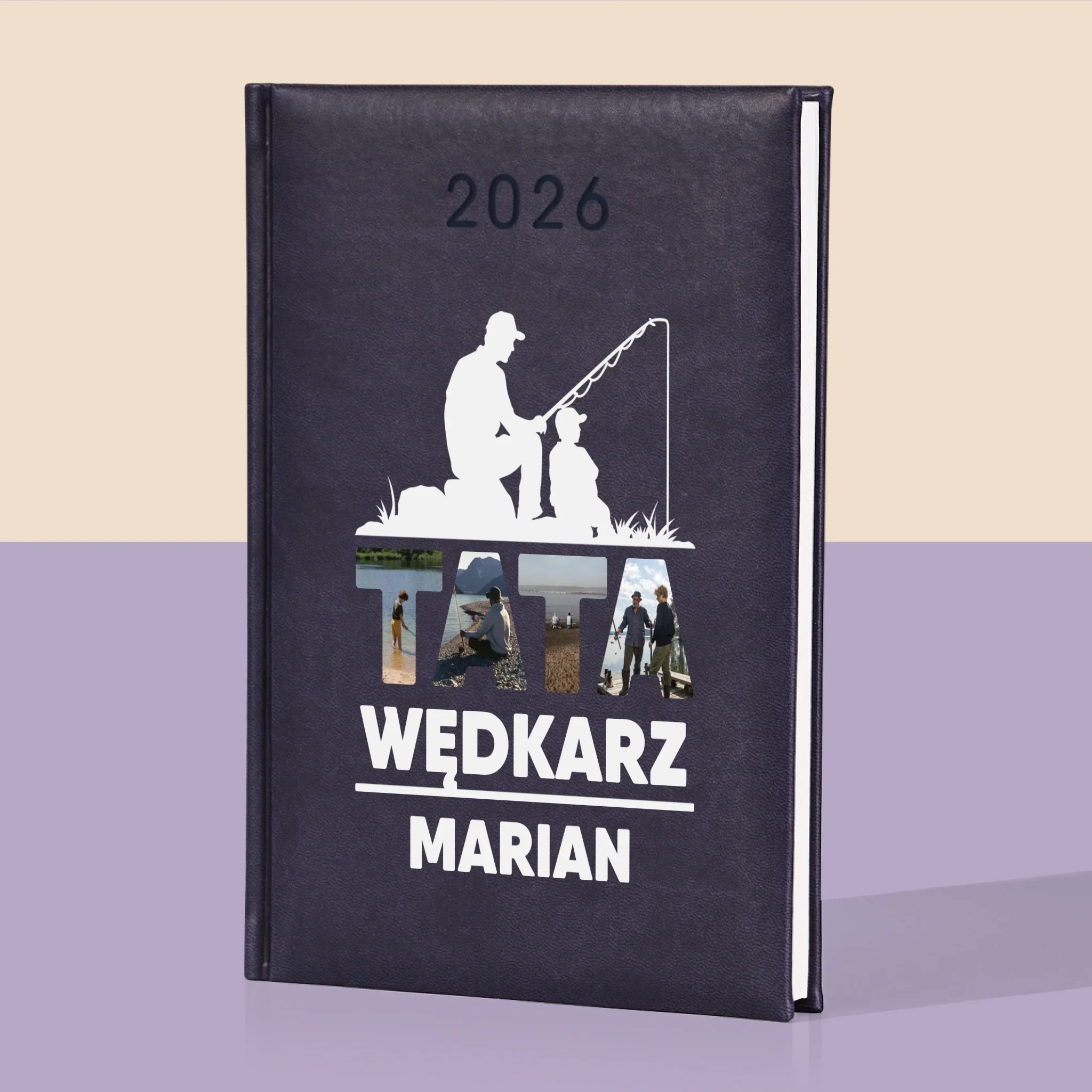 Słowo Ze Zdjęć: Tata Wędkarz - Kalendarz Książkowy