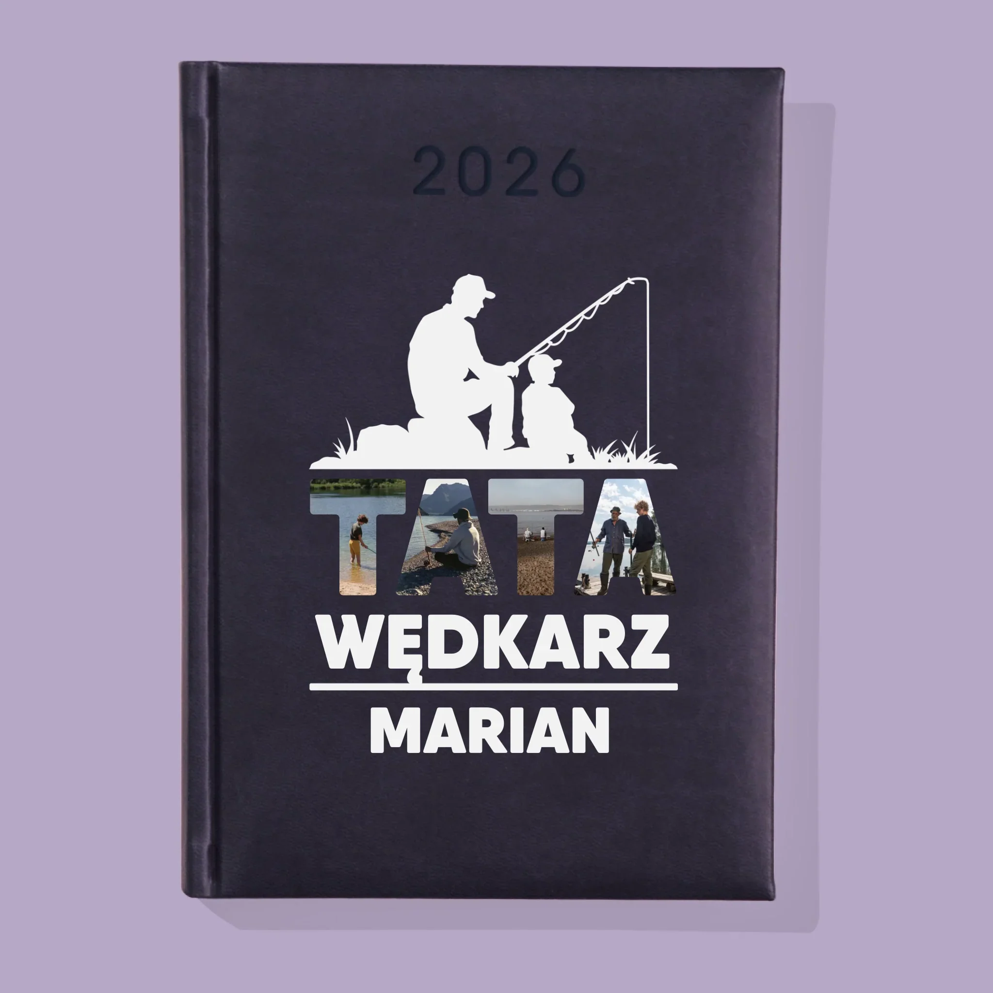 Słowo Ze Zdjęć: Tata Wędkarz - Kalendarz Książkowy - Image 2