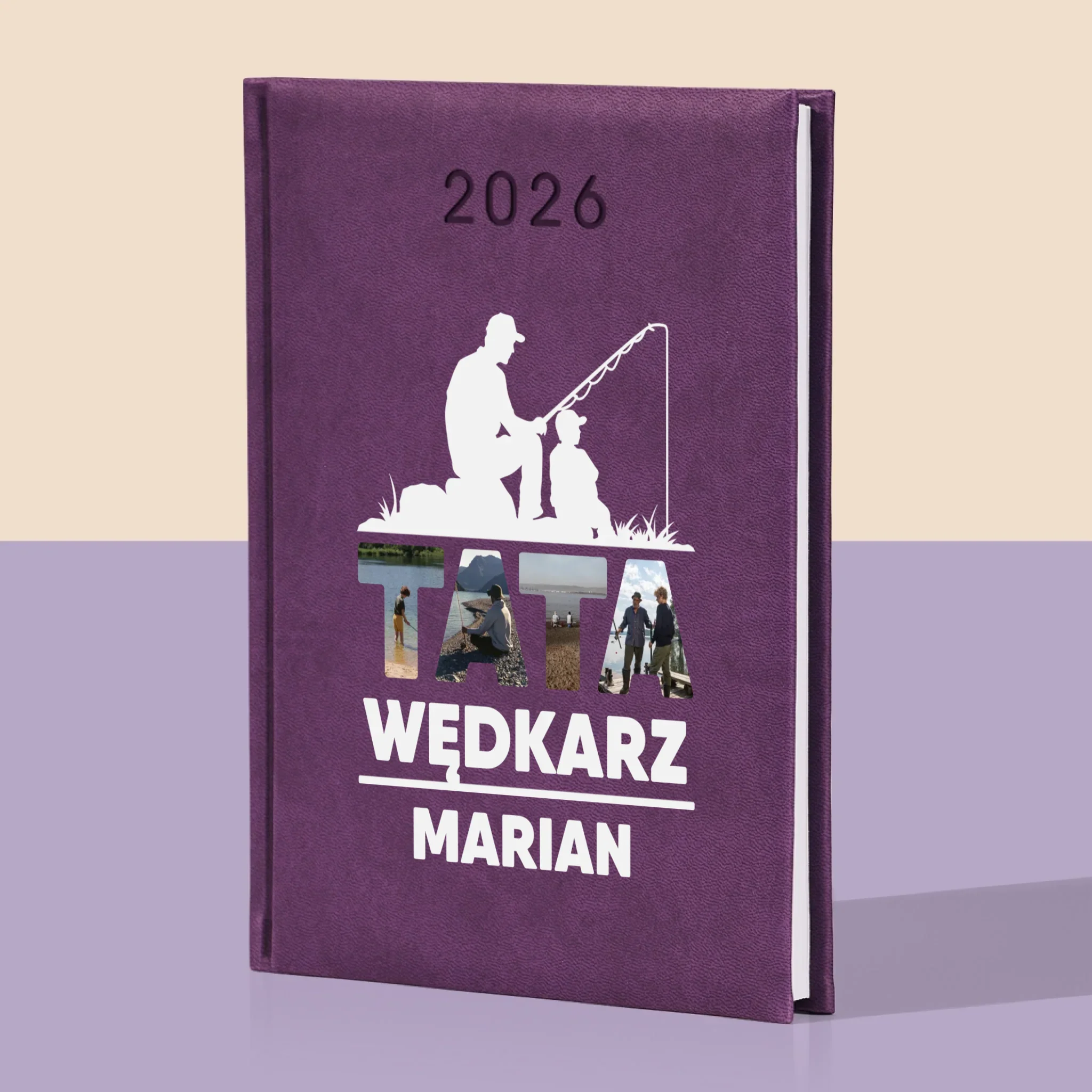 Słowo Ze Zdjęć: Tata Wędkarz - Kalendarz Książkowy - Image 5