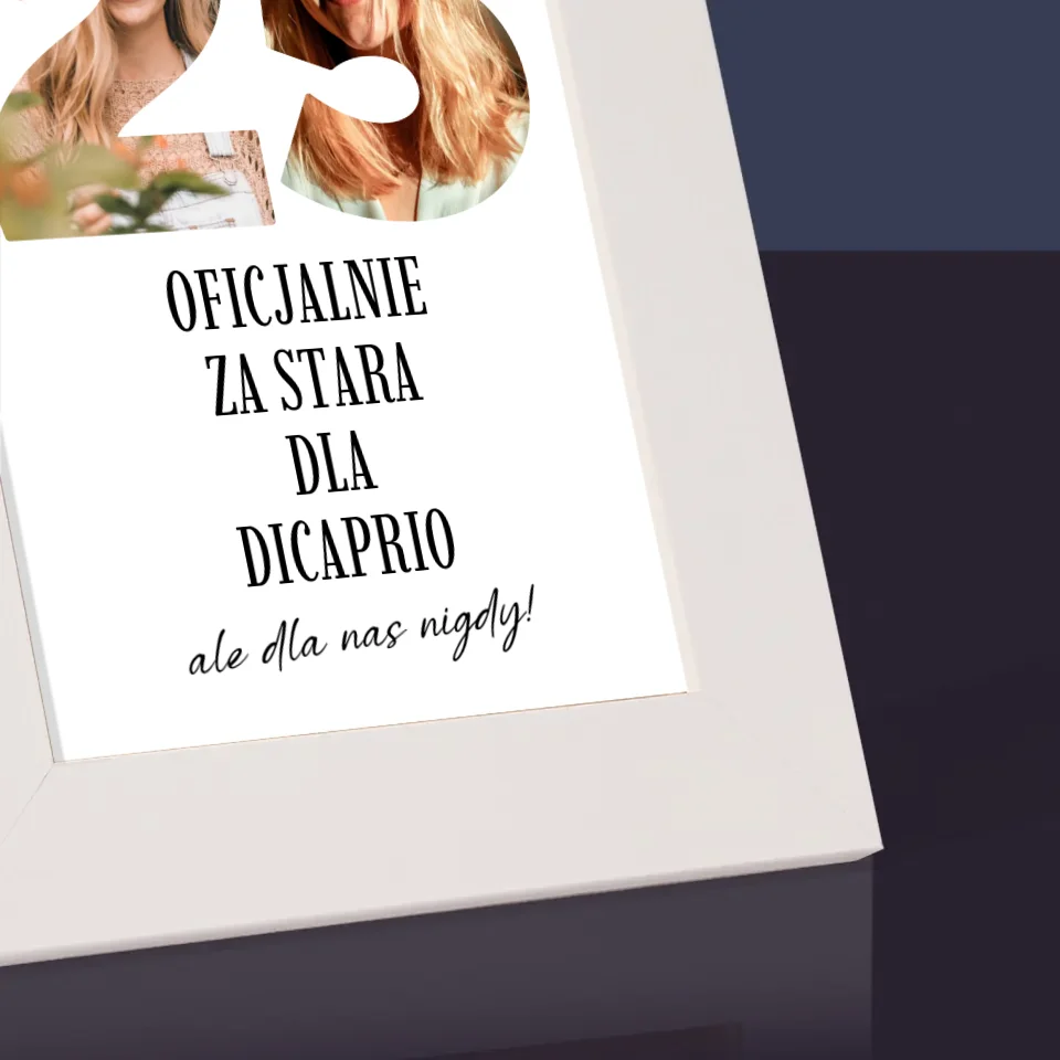 Słowo ze Zdjęć: Za Stara Dla Dicaprio - Ramka Na Zdjęcie - Image 3