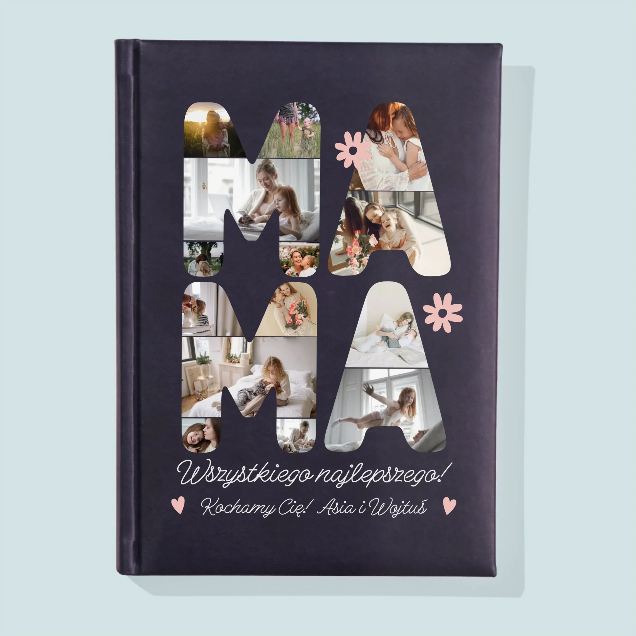 Słowo Ze Zdjęć: Życzenia Dla Mamy - Notes Książkowy z Nadrukiem - Image 2