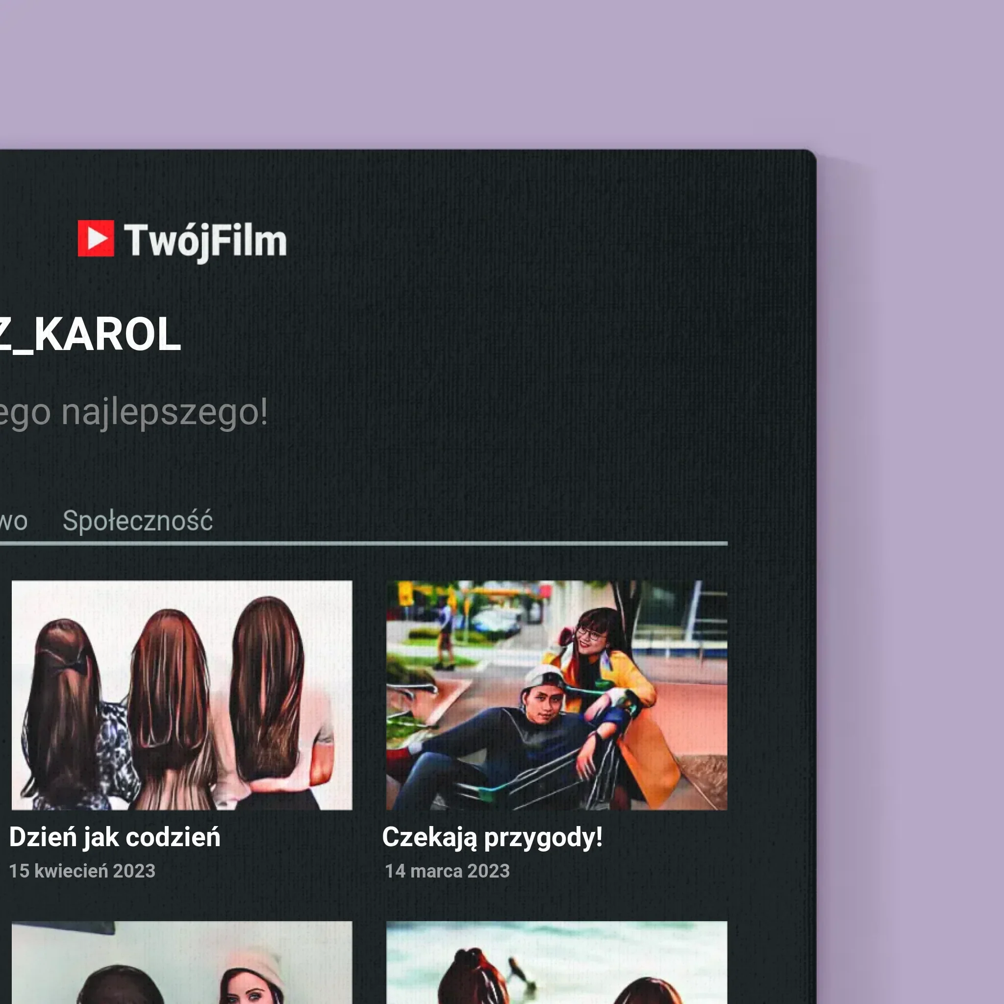 Fotokolaż: Twój Film - Wydruk Obramowany - Image 14