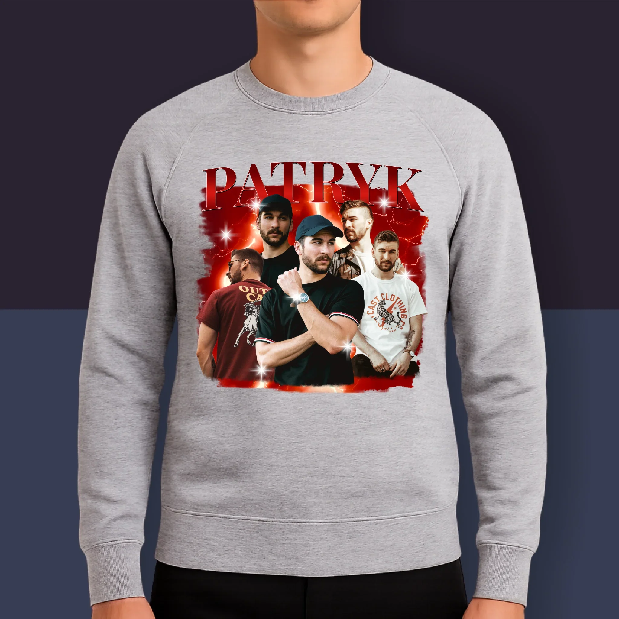 Twoja Postać: Bootleg Dla Niego - Bluza Męska Z Kapturem - Image 9