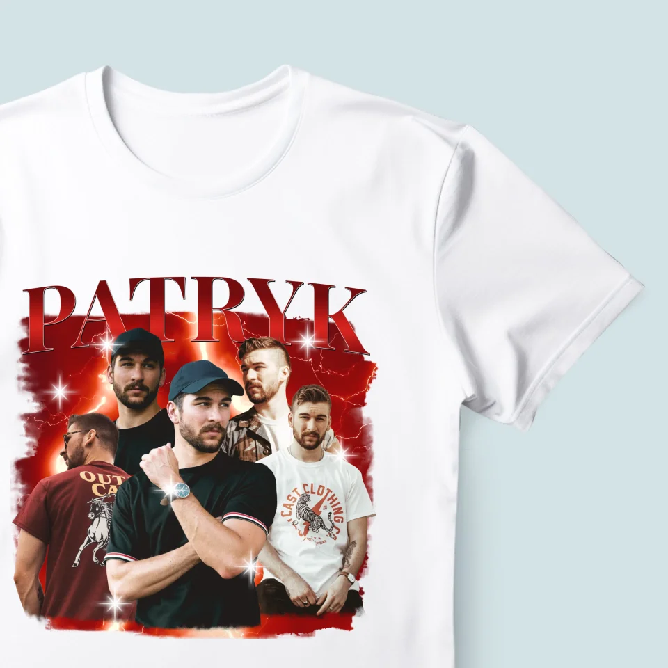 Twoja Postać: Bootleg Dla Niego - Koszulka Męska - Image 4