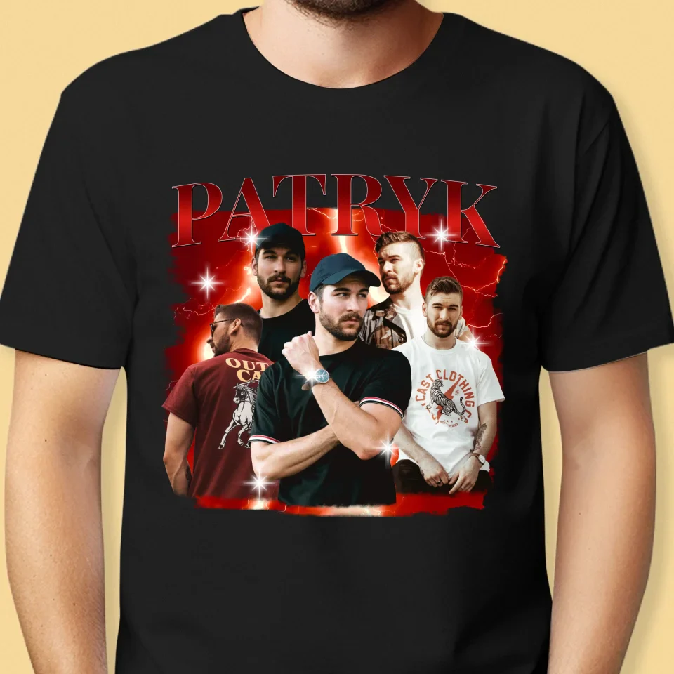 Twoja Postać: Bootleg Dla Niego - Koszulka Męska - Image 6