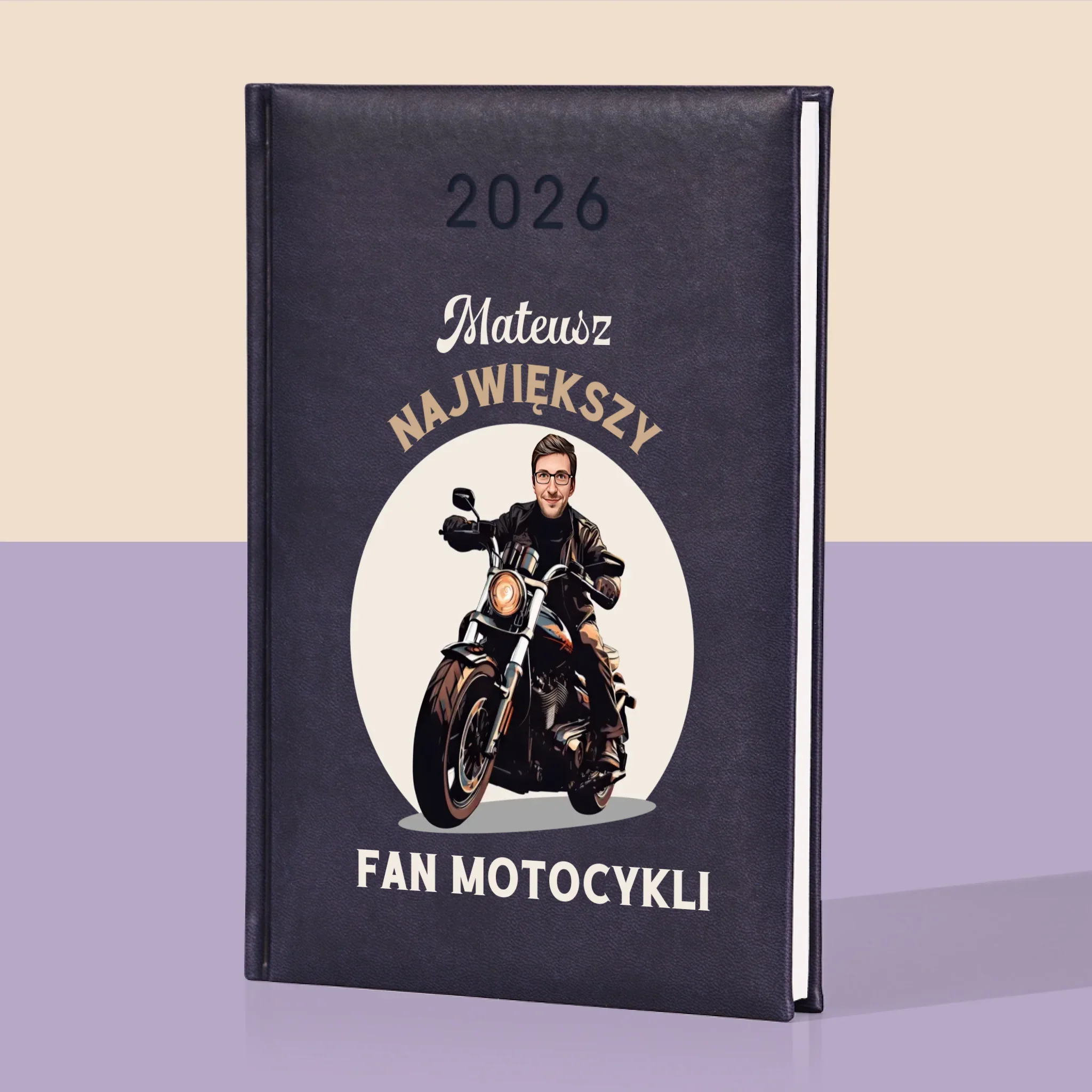 Twoja Postać: Fan Motocykli - Kalendarz Książkowy