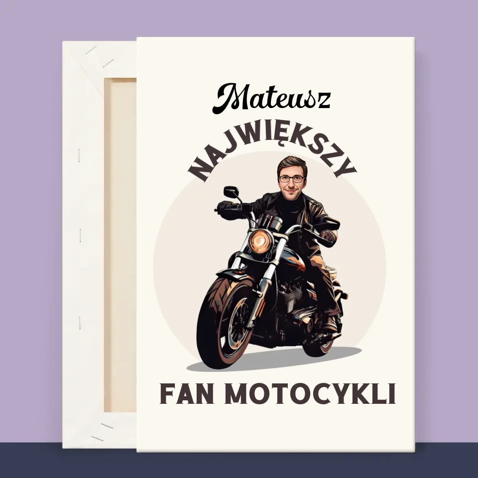 Twoja Postać: Fan Motocykli - Wydruk Obramowany - Image 12
