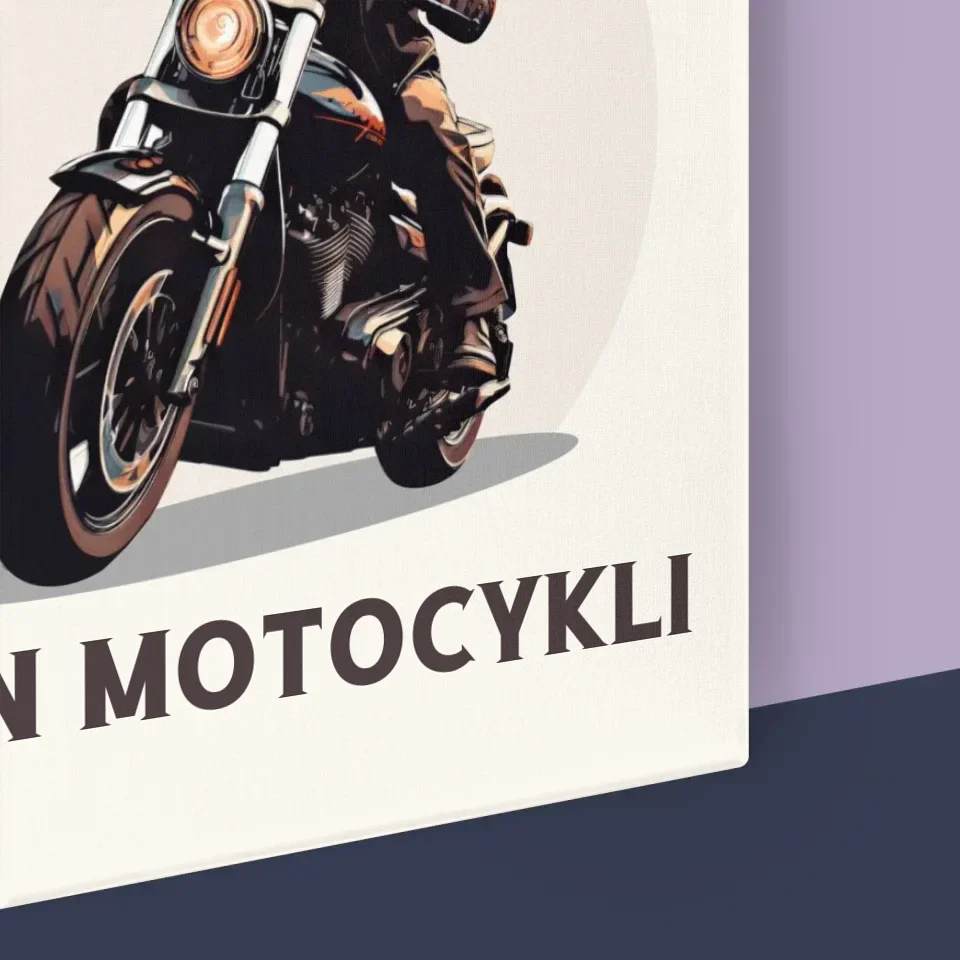 Twoja Postać: Fan Motocykli - Wydruk Obramowany - Image 16