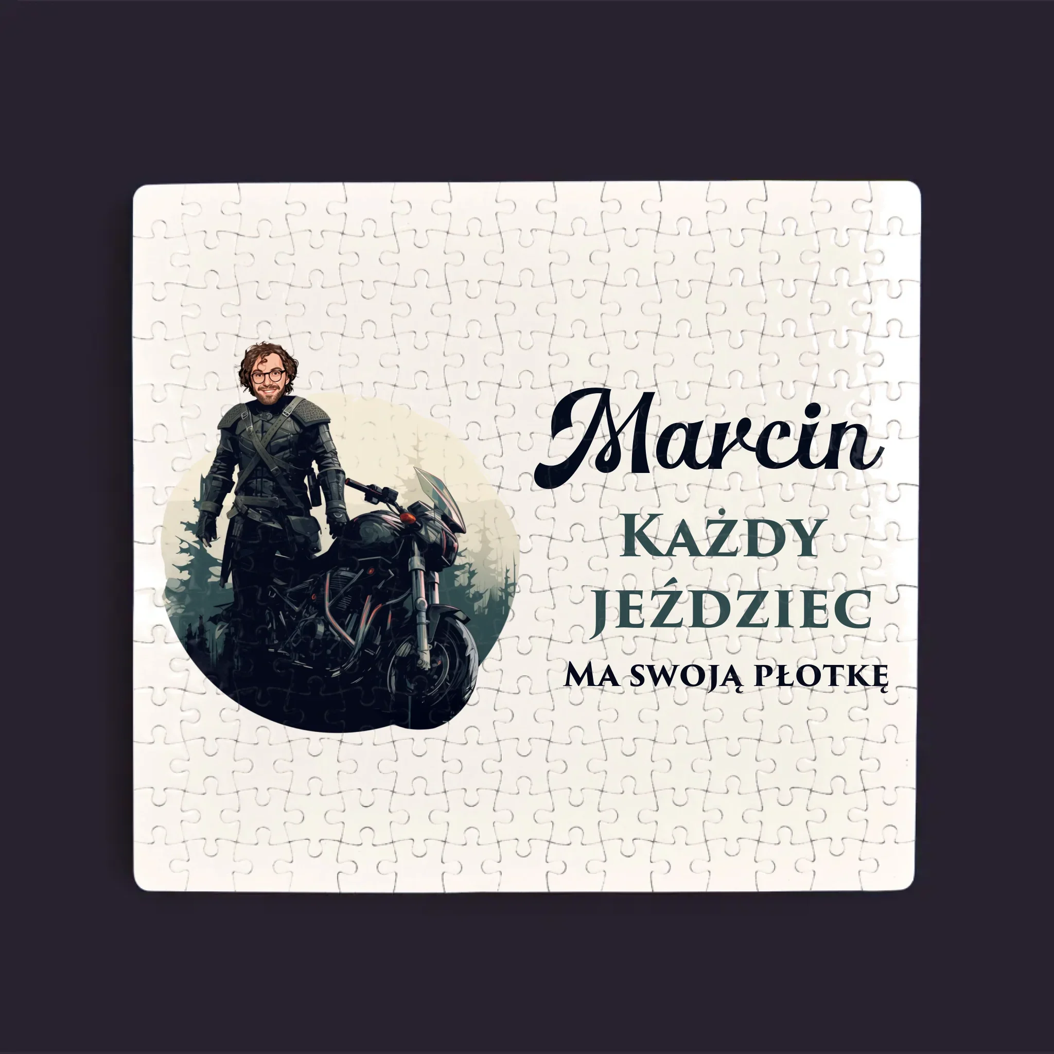 Twoja Postać: Każdy Jeździec - Personalizowane Puzzle - Image 3