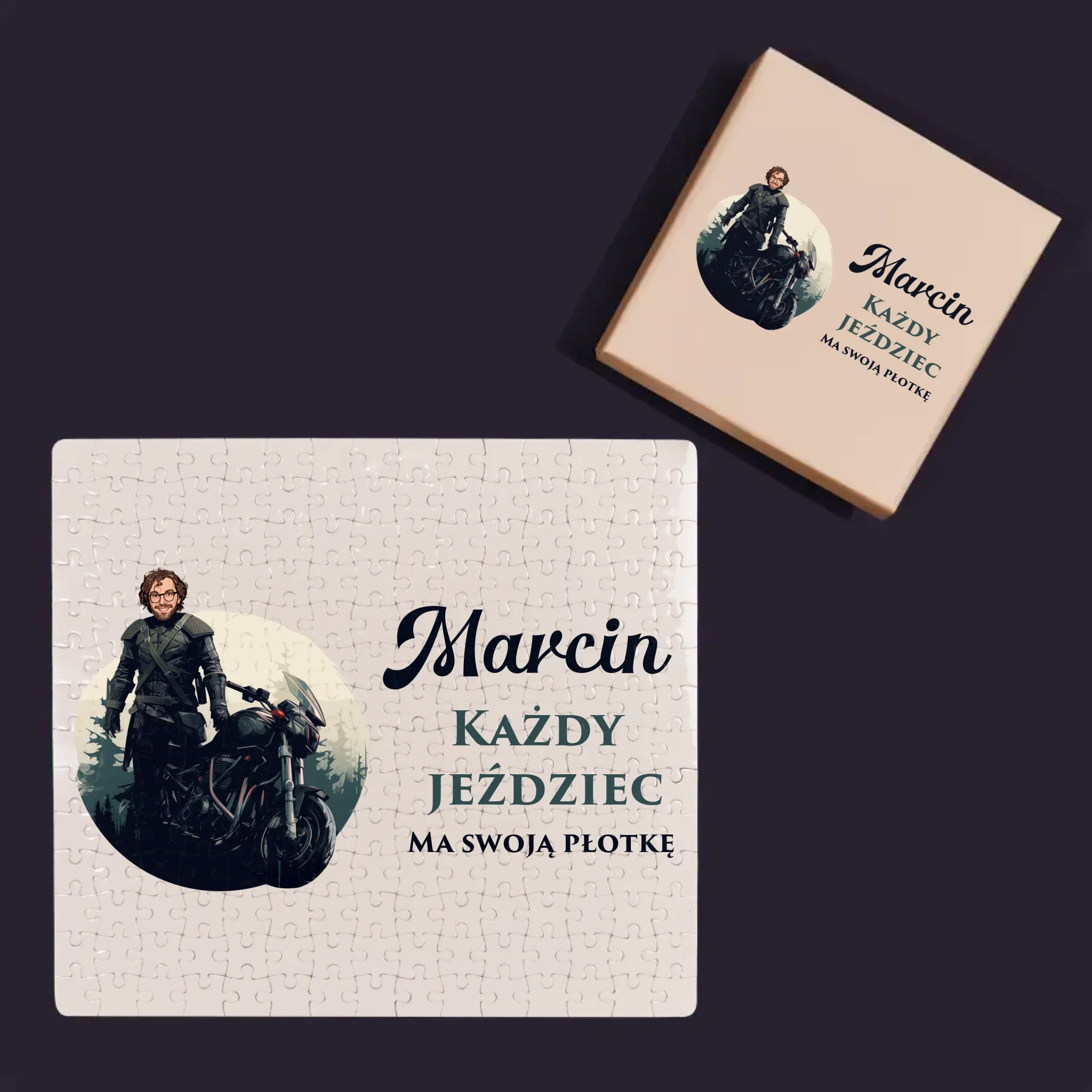 Twoja Postać: Każdy Jeździec - Personalizowane Puzzle - Image 4
