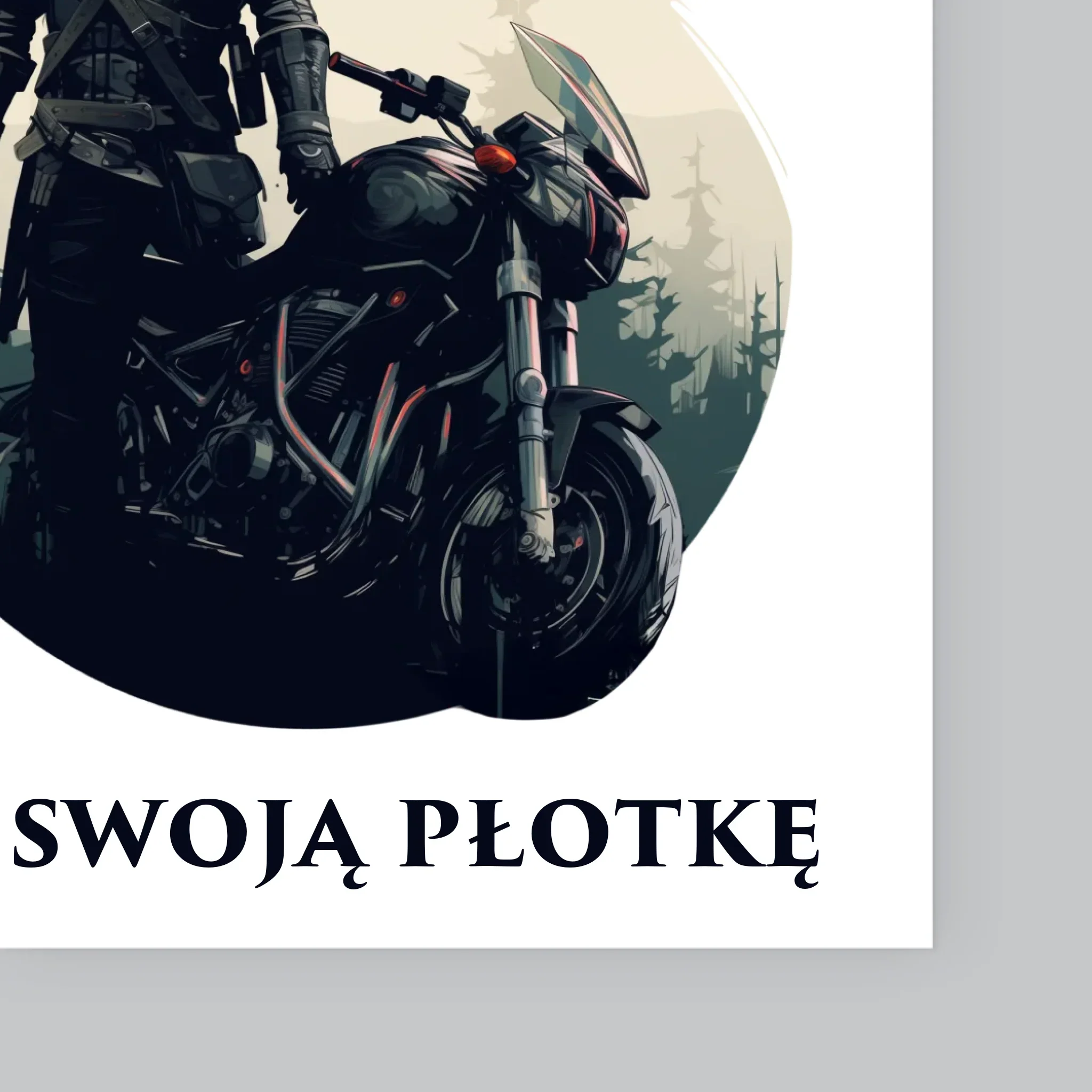 Twoja Postać: Każdy Jeździec - Wydruk Obramowany - Image 11