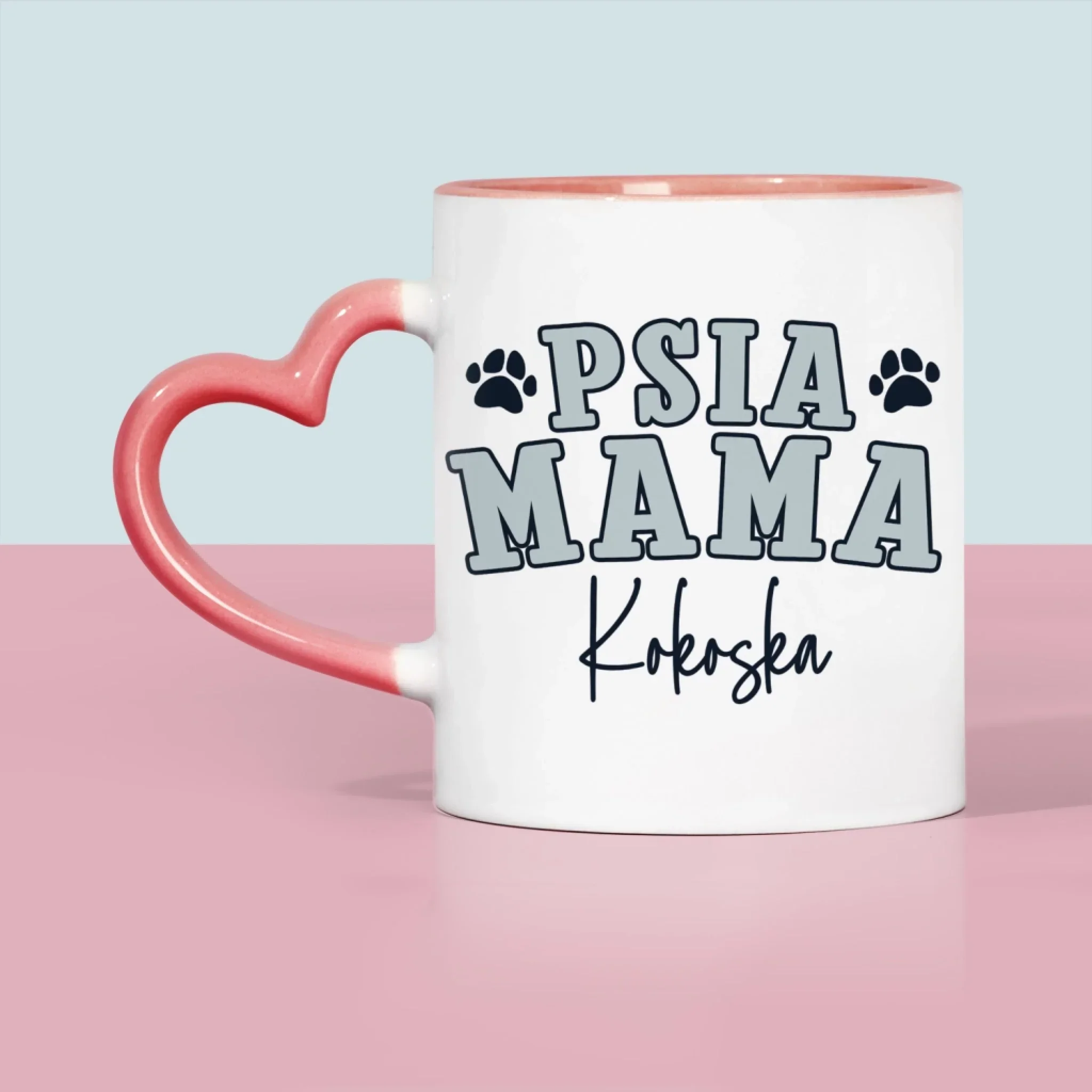 Twoja Postać: Psia Mama - Kubek z Nadrukiem - Image 9