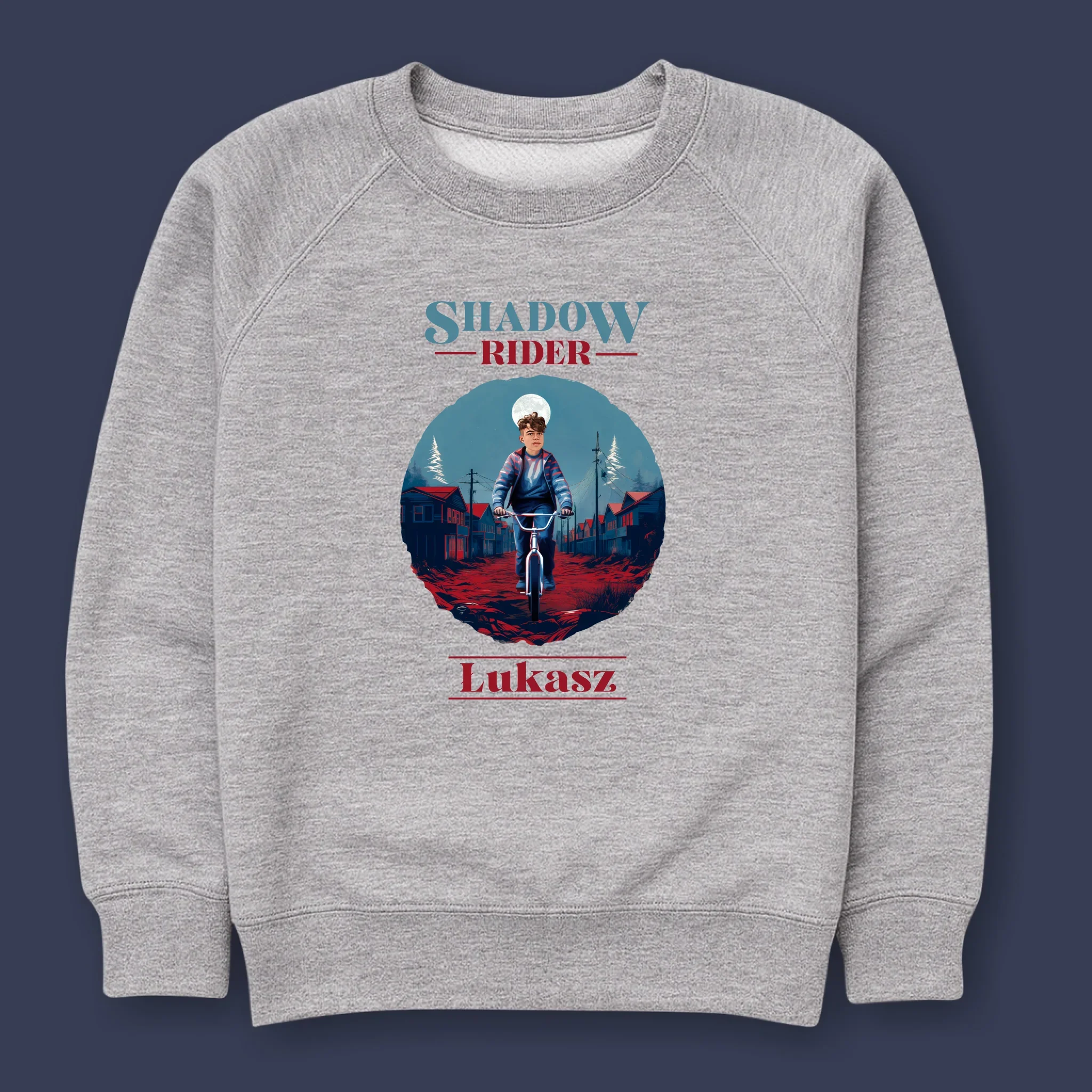 Twoja Postać: Shadow Rider - Bluza Męska z Kapturem - Image 10