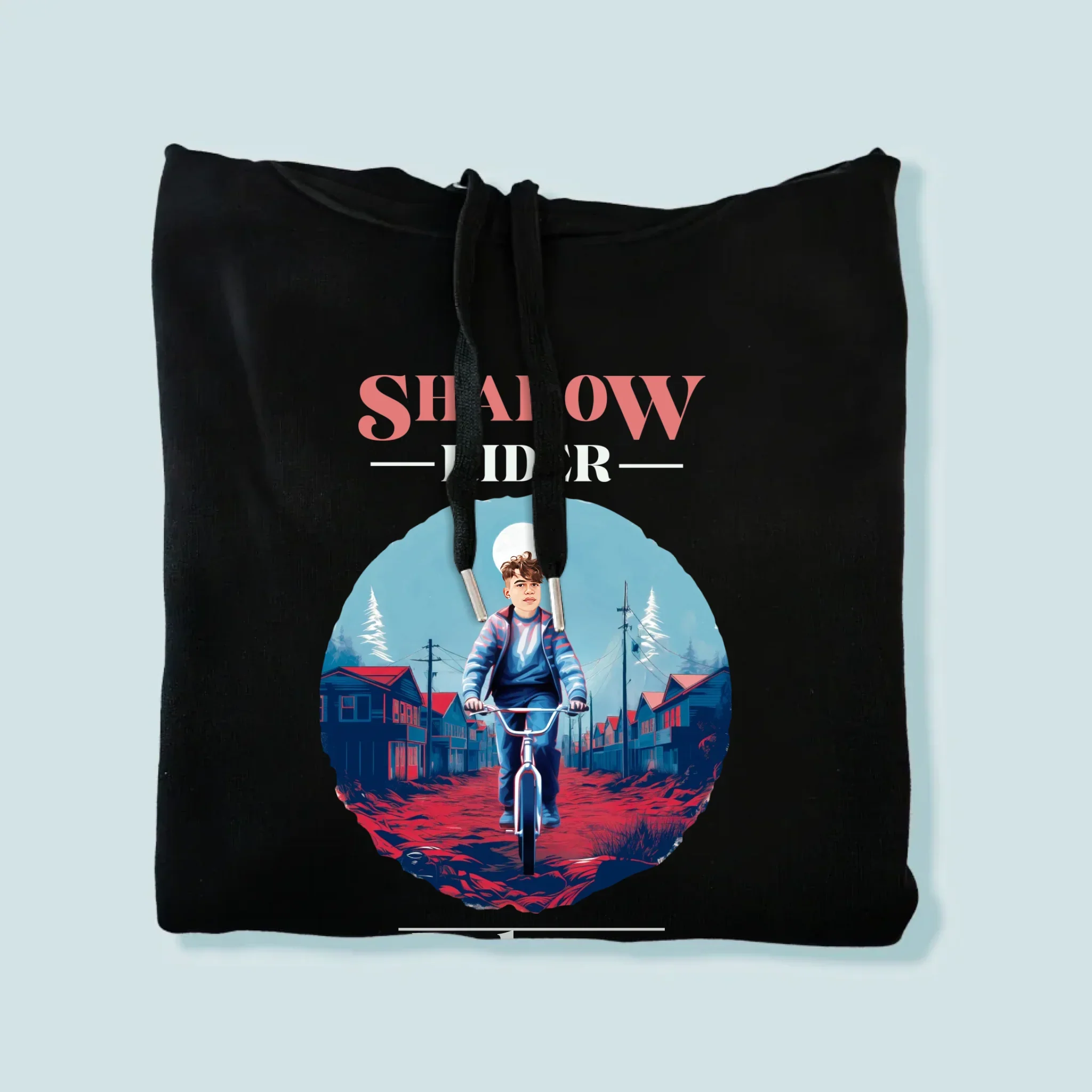 Twoja Postać: Shadow Rider - Bluza Męska z Kapturem - Image 4