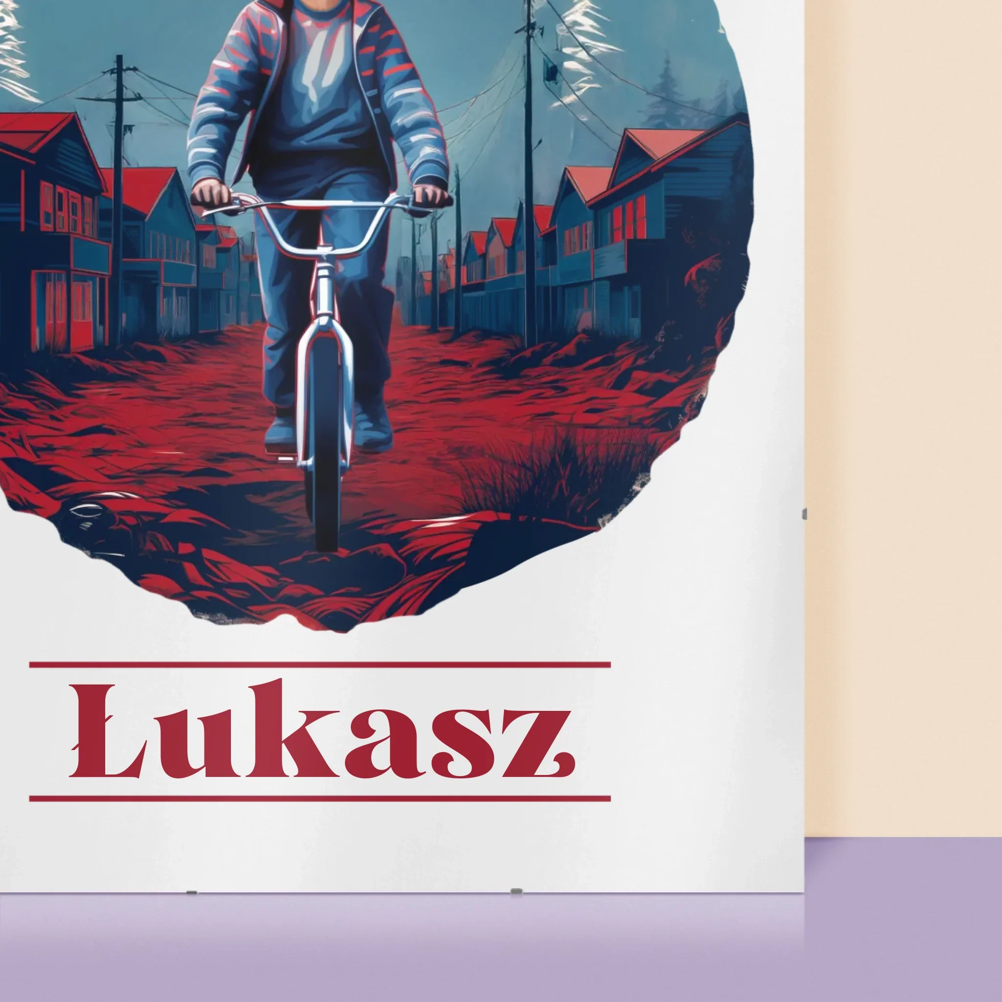 Twoja Postać: Shadow Rider - Personalizowany Plakat - Image 2