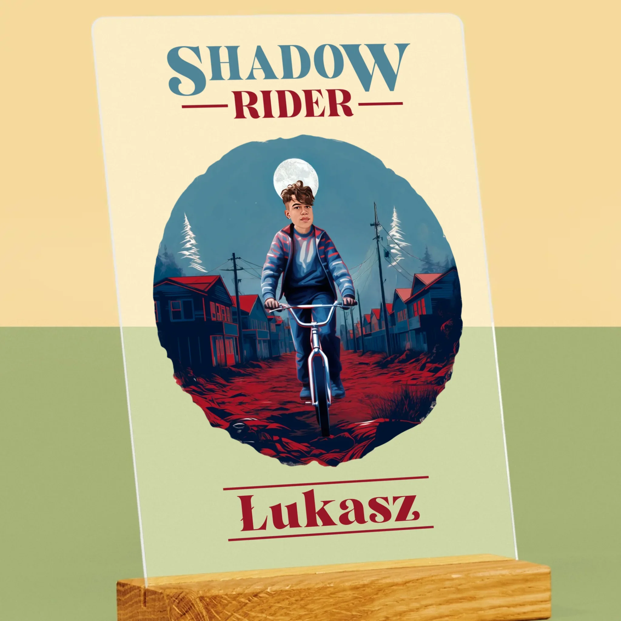 Twoja Postać: Shadow Rider - Wydruk Na Szkle Akrylowym - Image 2