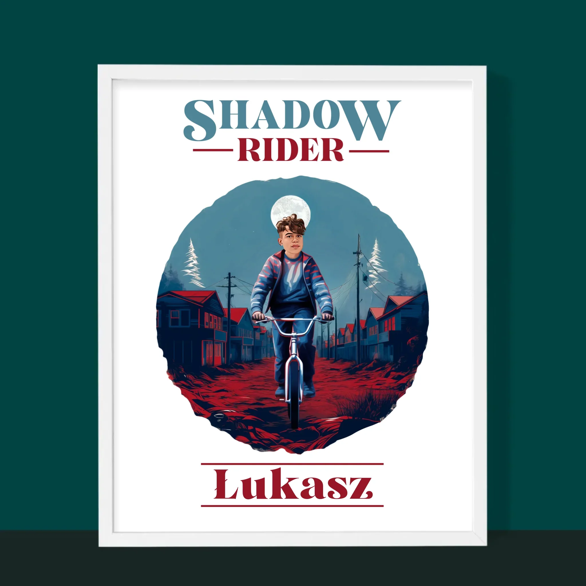 Twoja Postać: Shadow Rider - Wydruk Obramowany - Image 6