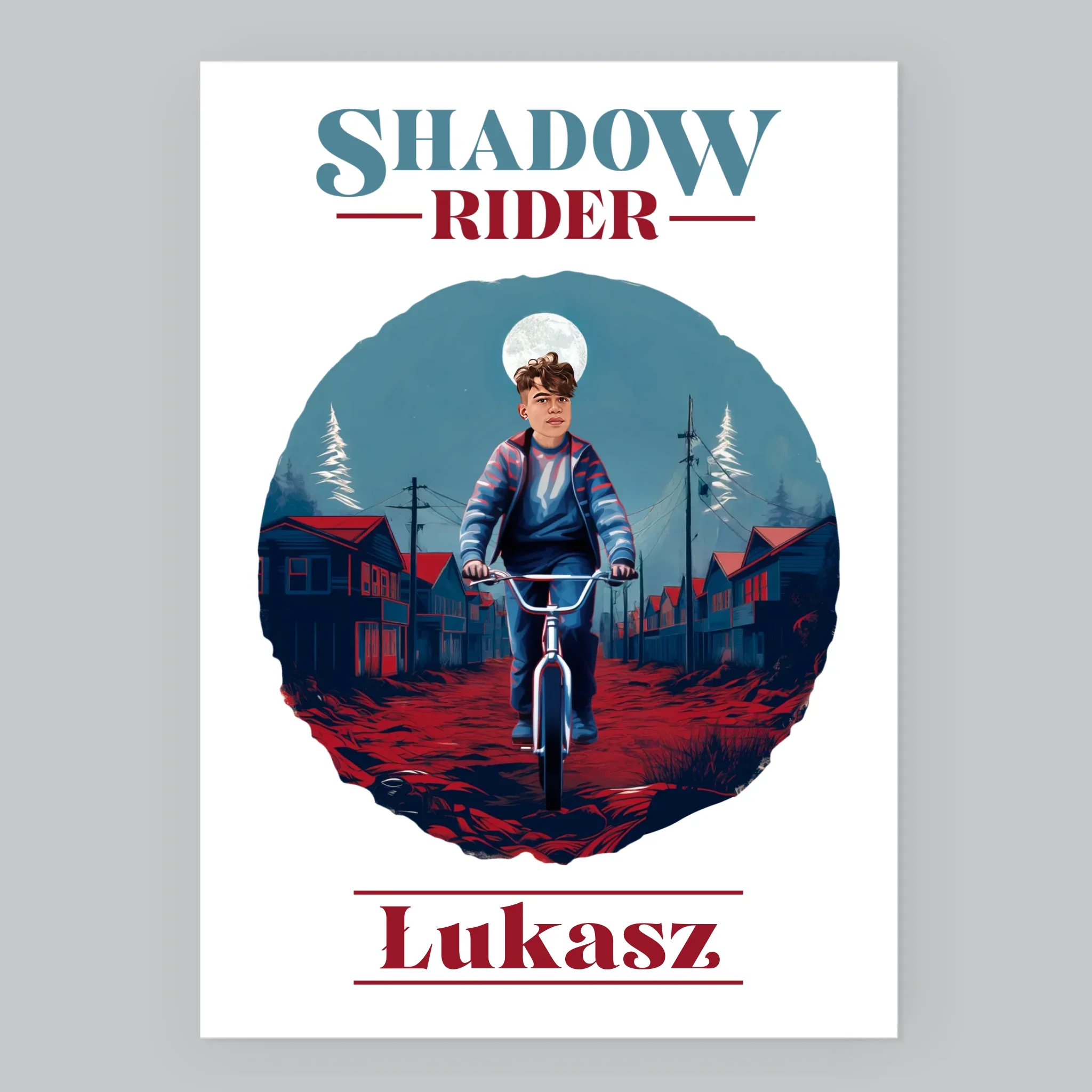 Twoja Postać: Shadow Rider - Wydruk Obramowany - Image 8