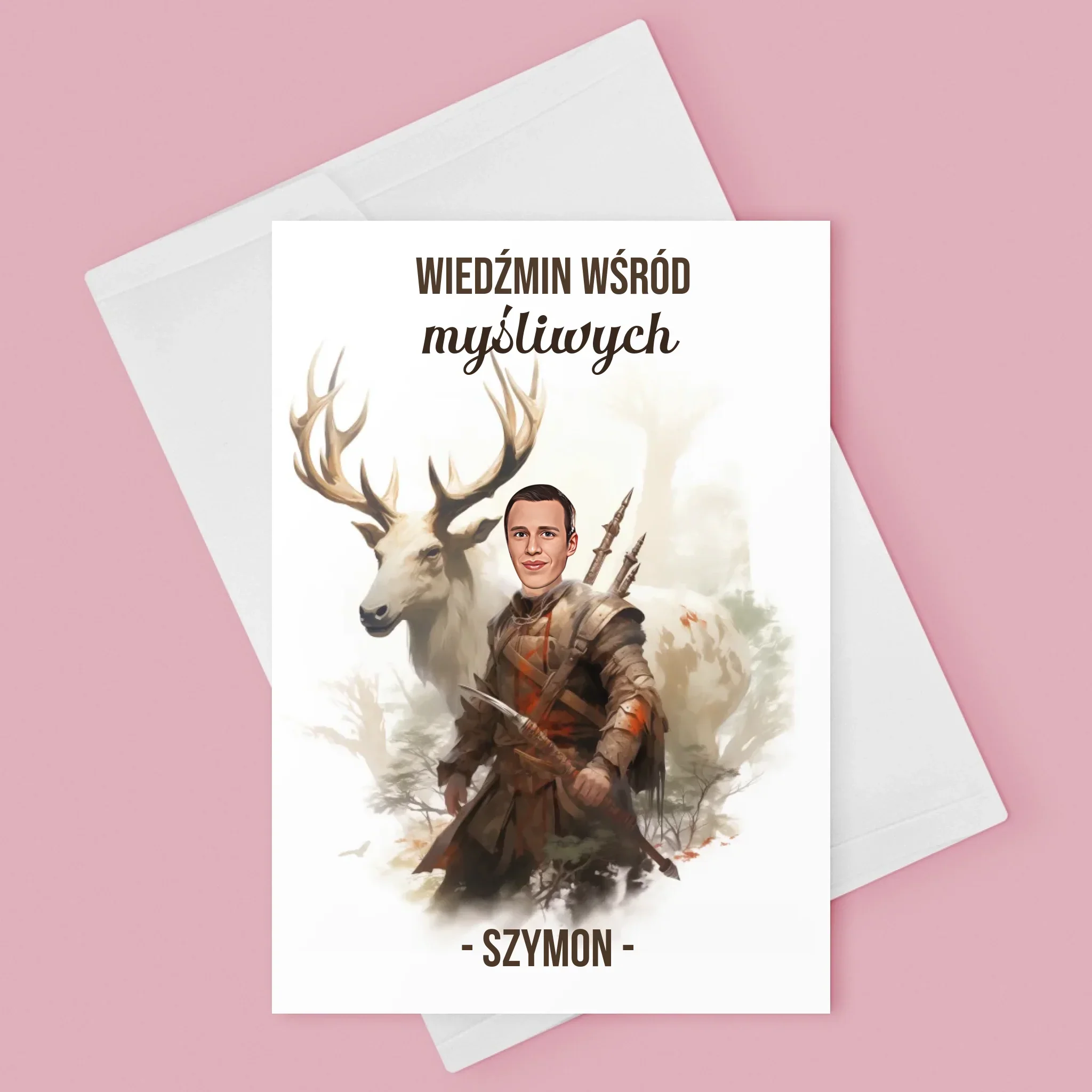 Twoja Postać: Wiedźmin Wśród Myśliwych - Kartka Z Życzeniami - Image 3
