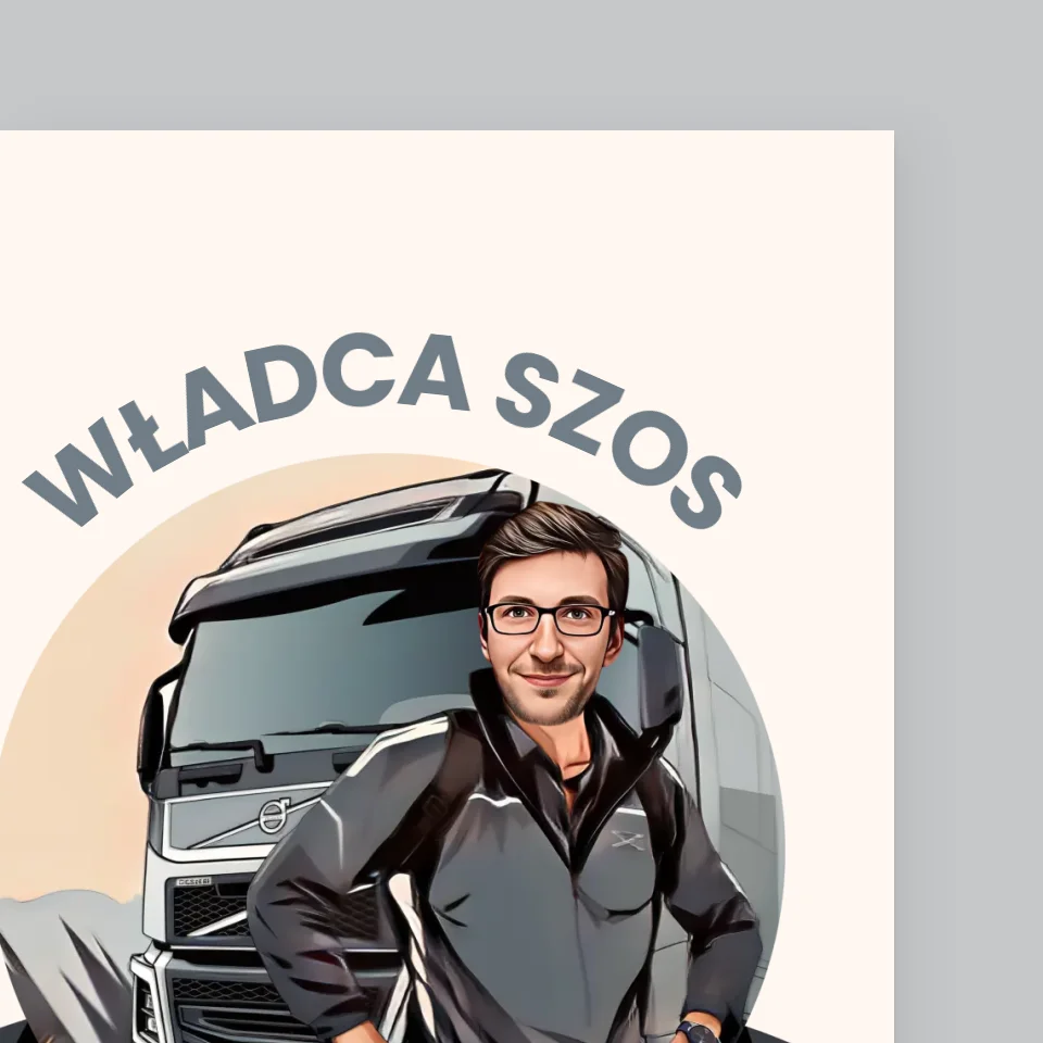 Twoja Postać: Władca Szos - Wydruk Obramowany - Image 3