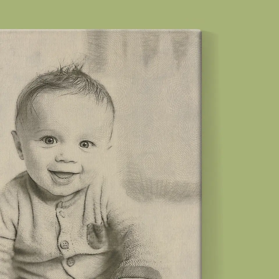 Zdjęcie: Hand Drawing - Obraz Na Płótnie - Image 3