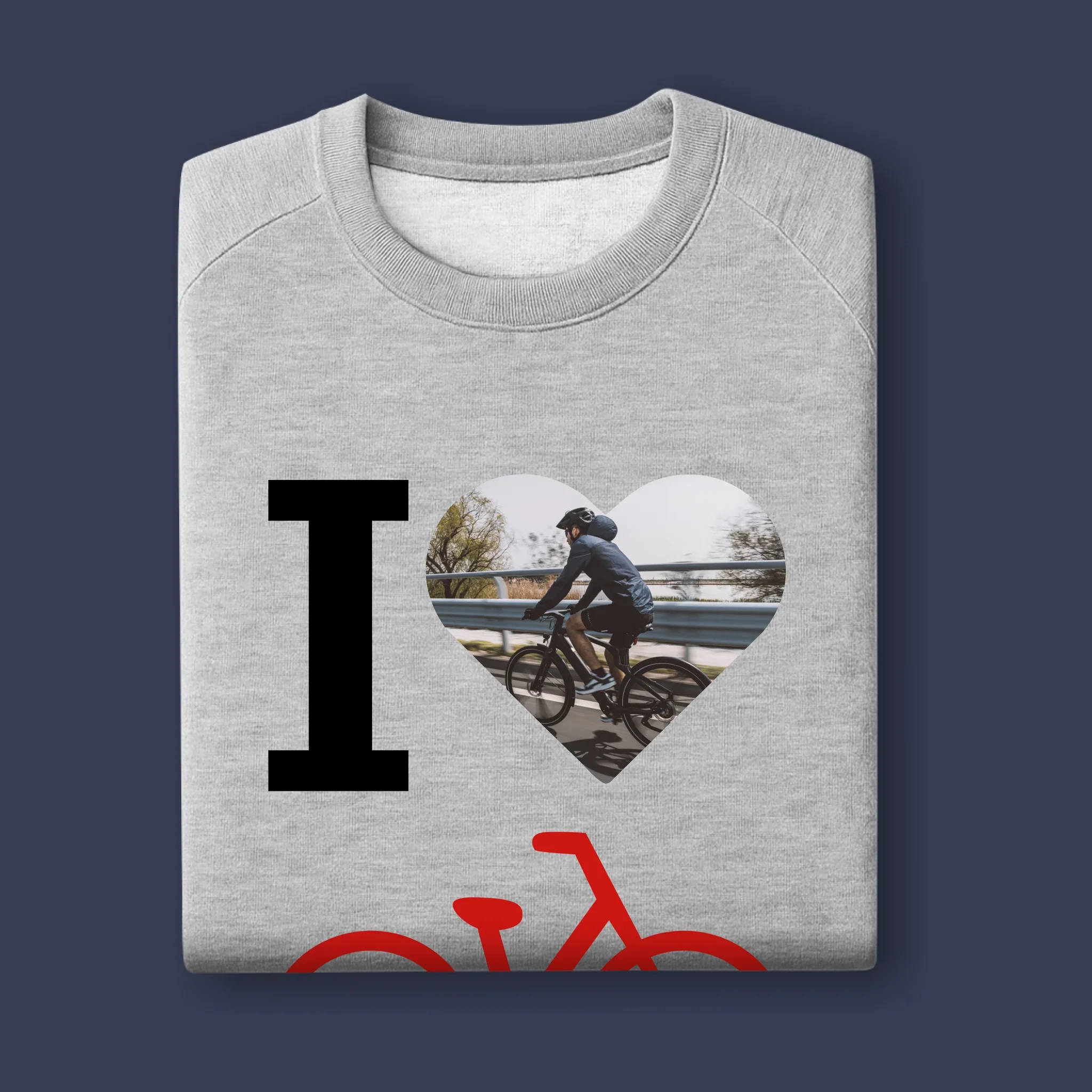 Zdjęcie: I Love Rower - Bluza Męska z Kapturem - Image 11