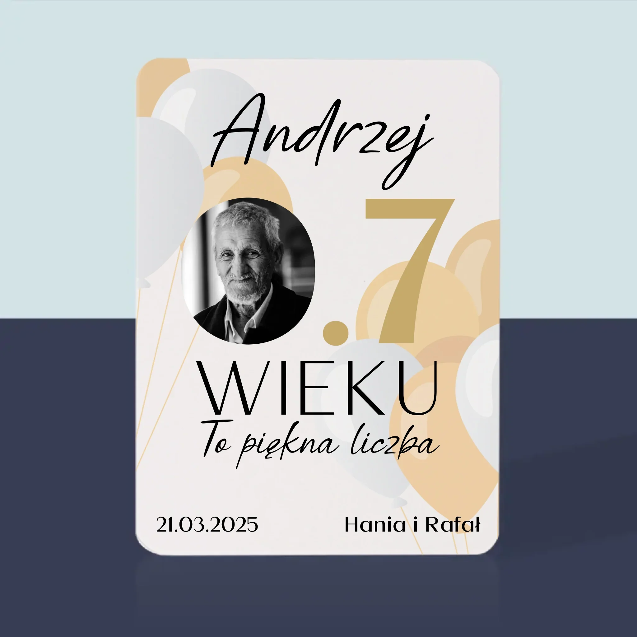Zdjęcie I Podpis: 0.7 Wieku - Karty Do Gry - Image 4