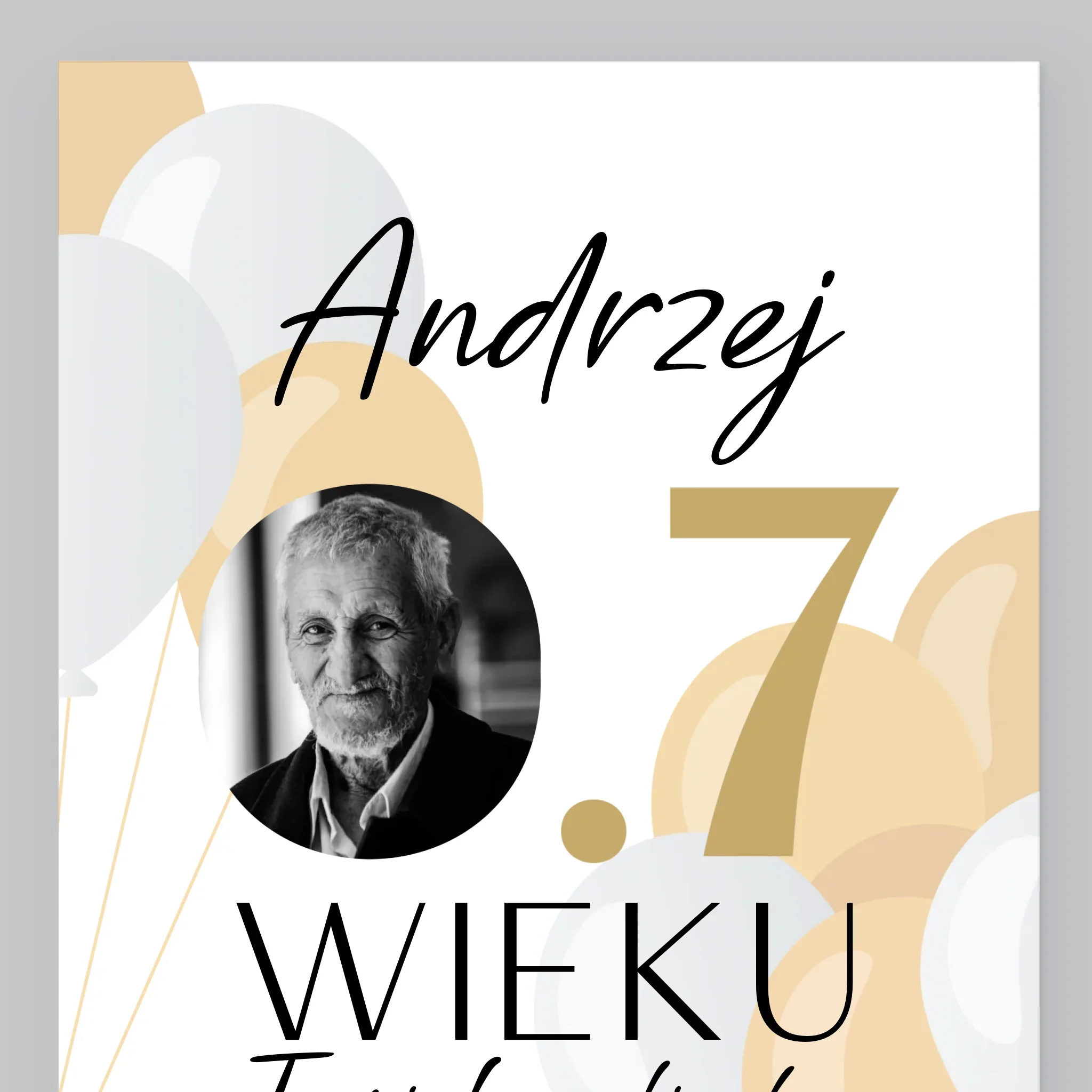 Zdjęcie I Podpis: 0.7 Wieku - Wydruk Obramowany - Image 9