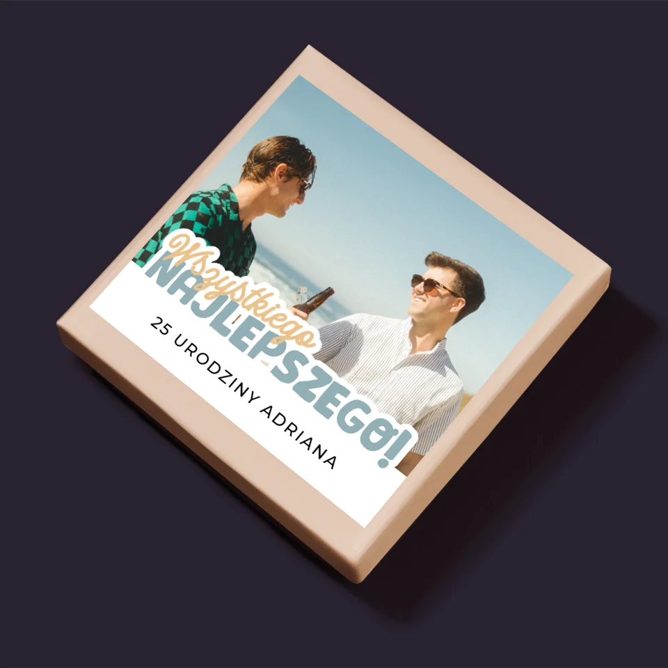 Zdjęcie i Podpis: 25 Urodziny Wszystkiego Najlepszego - Personalizowane Puzzle - Image 5