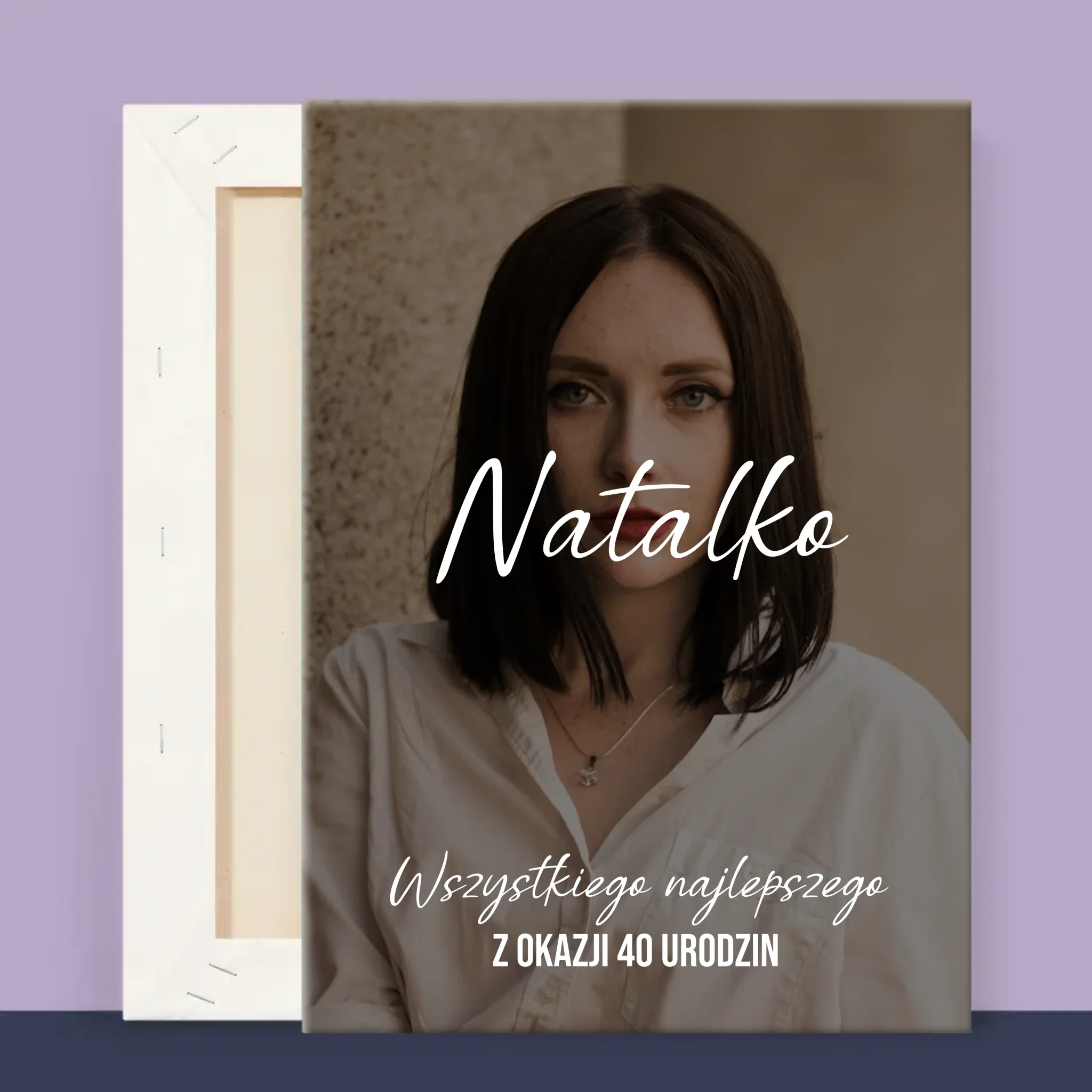 Zdjęcie I Podpis: 40 Urodziny Wszystkiego Najlepszego - Wydruk Obramowany - Image 14