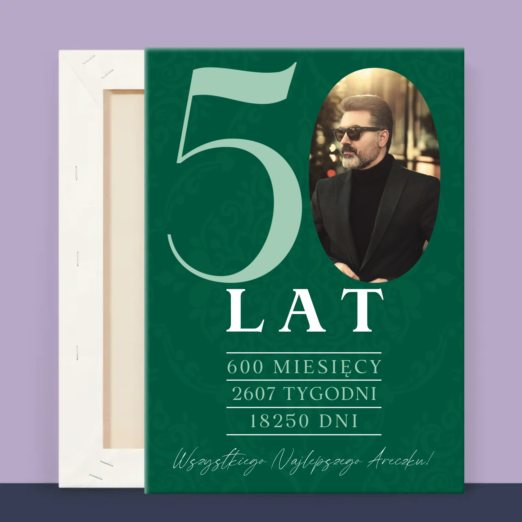 Zdjęcie I Podpis: 50 Lat Odliczanie - Wydruk Obramowany - Image 14