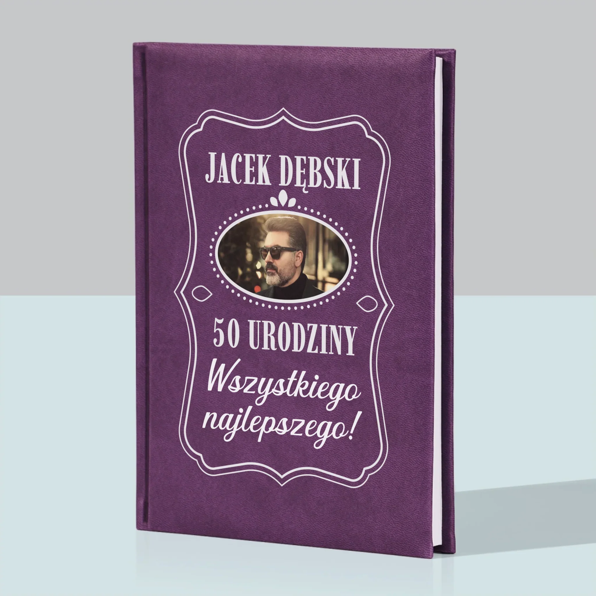 Zdjęcie I Podpis: 50 Urodziny Wszystkiego Najlepszego - Notes Książkowy - Image 5