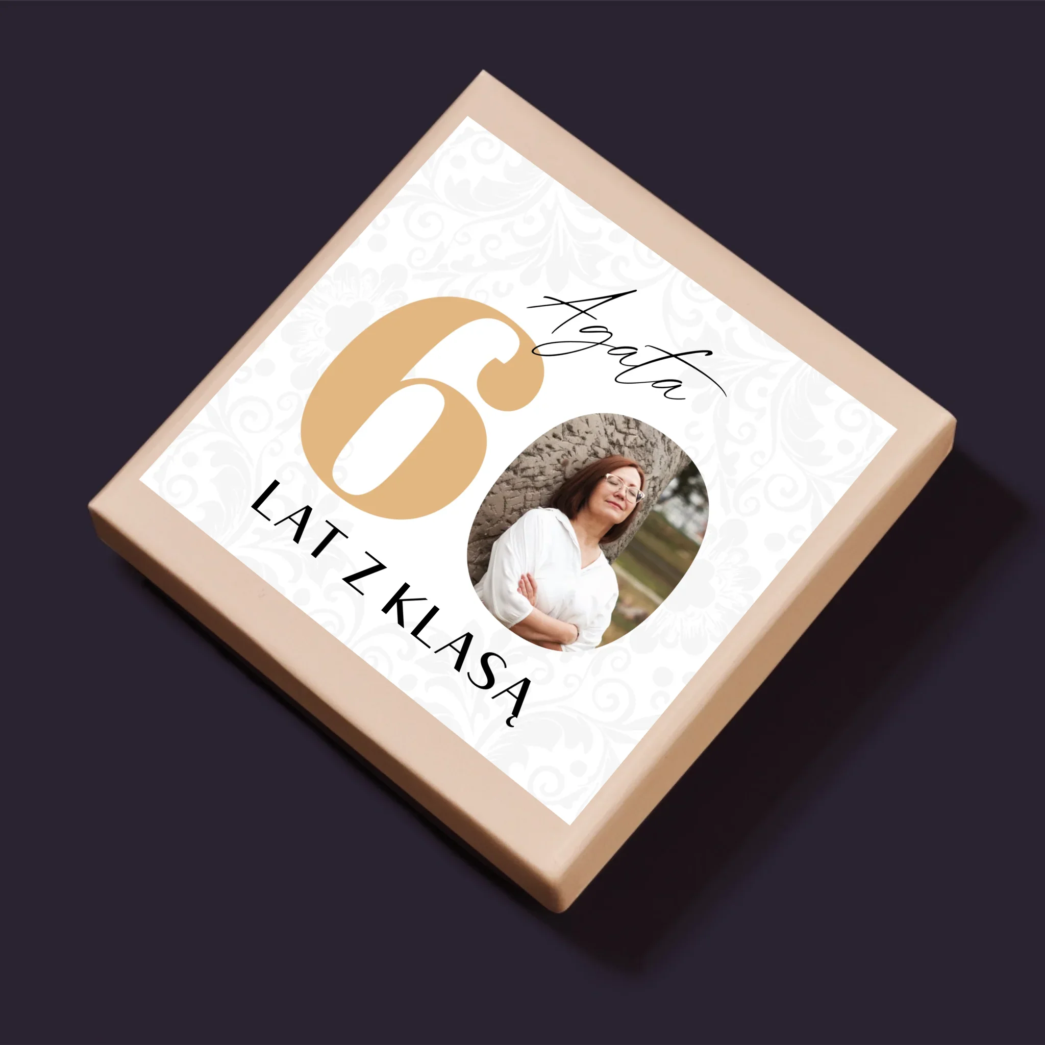 Zdjęcie i Podpis: 60 Lat z Klasą - Personalizowane Puzzle - Image 5