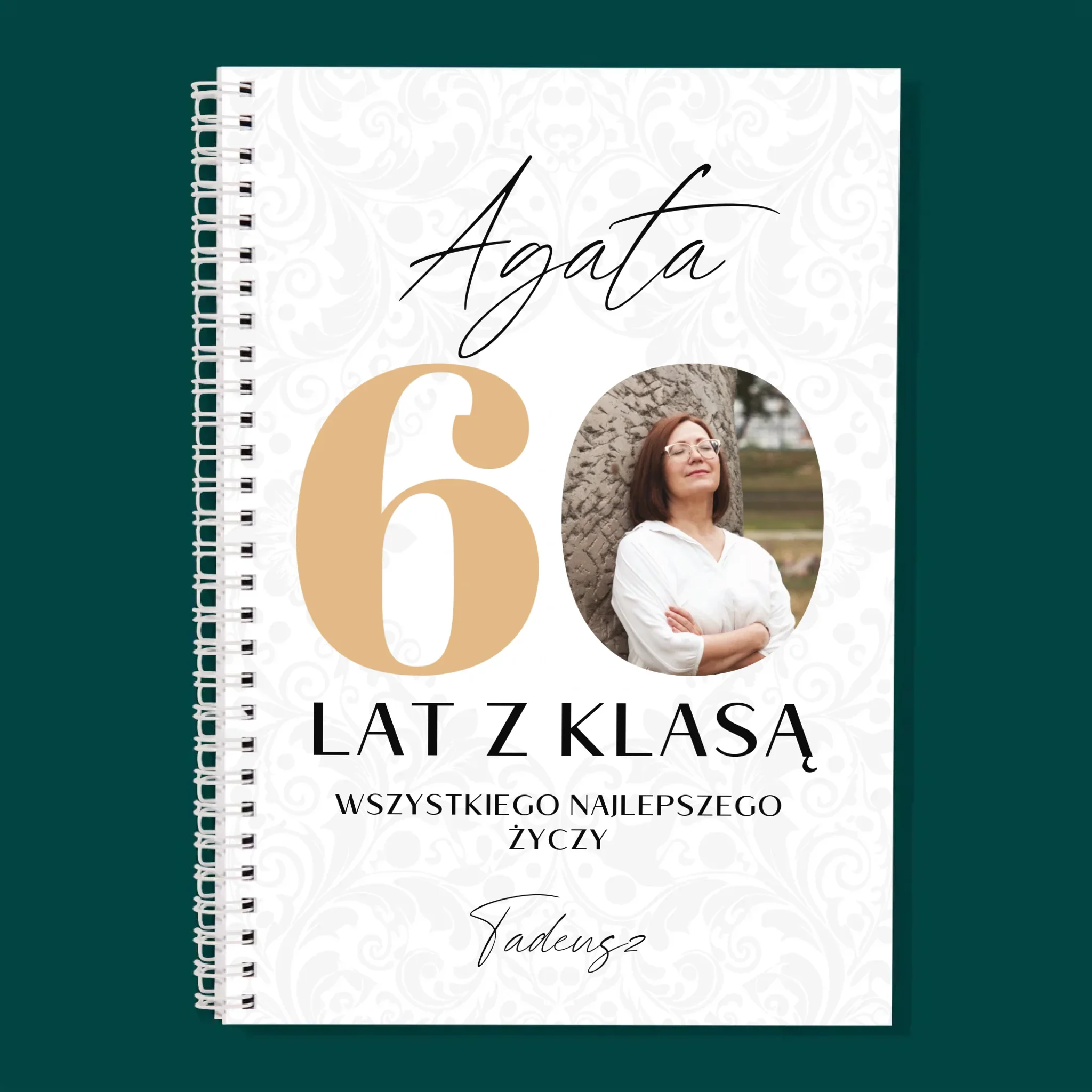 Zdjęcie i Podpis: 60 Lat z Klasą - Planer Na Spirali - Dzienny - Image 3