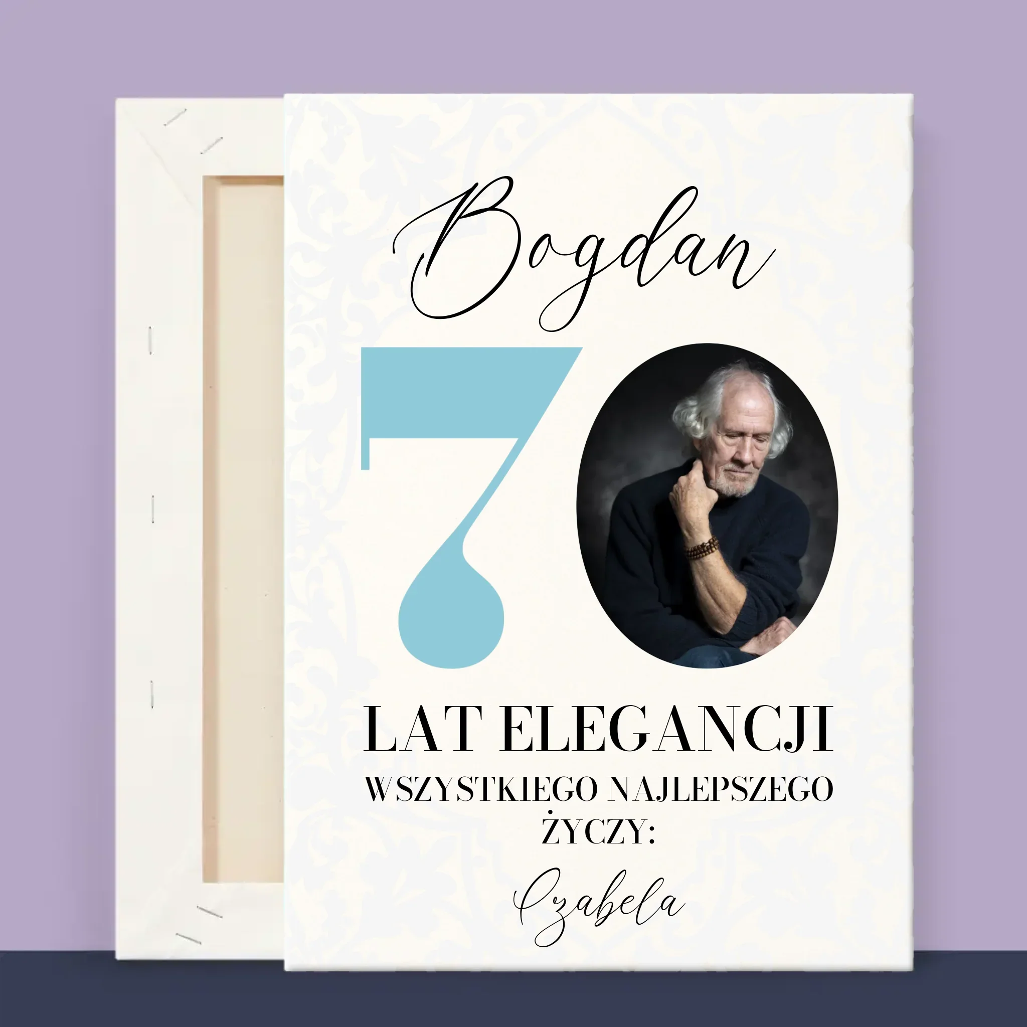 Zdjęcie I Podpis: 70 Lat Elegancji - Wydruk Obramowany - Image 14