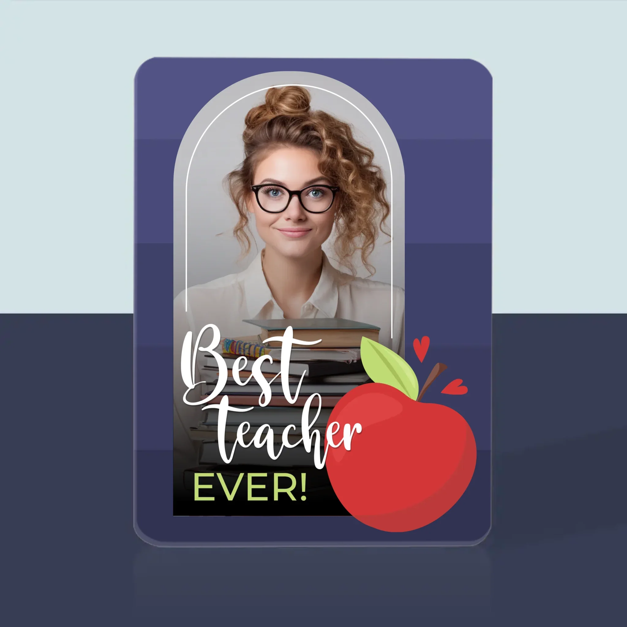 Zdjęcie i Podpis: Best Teacher Ever - Karty Do Gry - Image 5