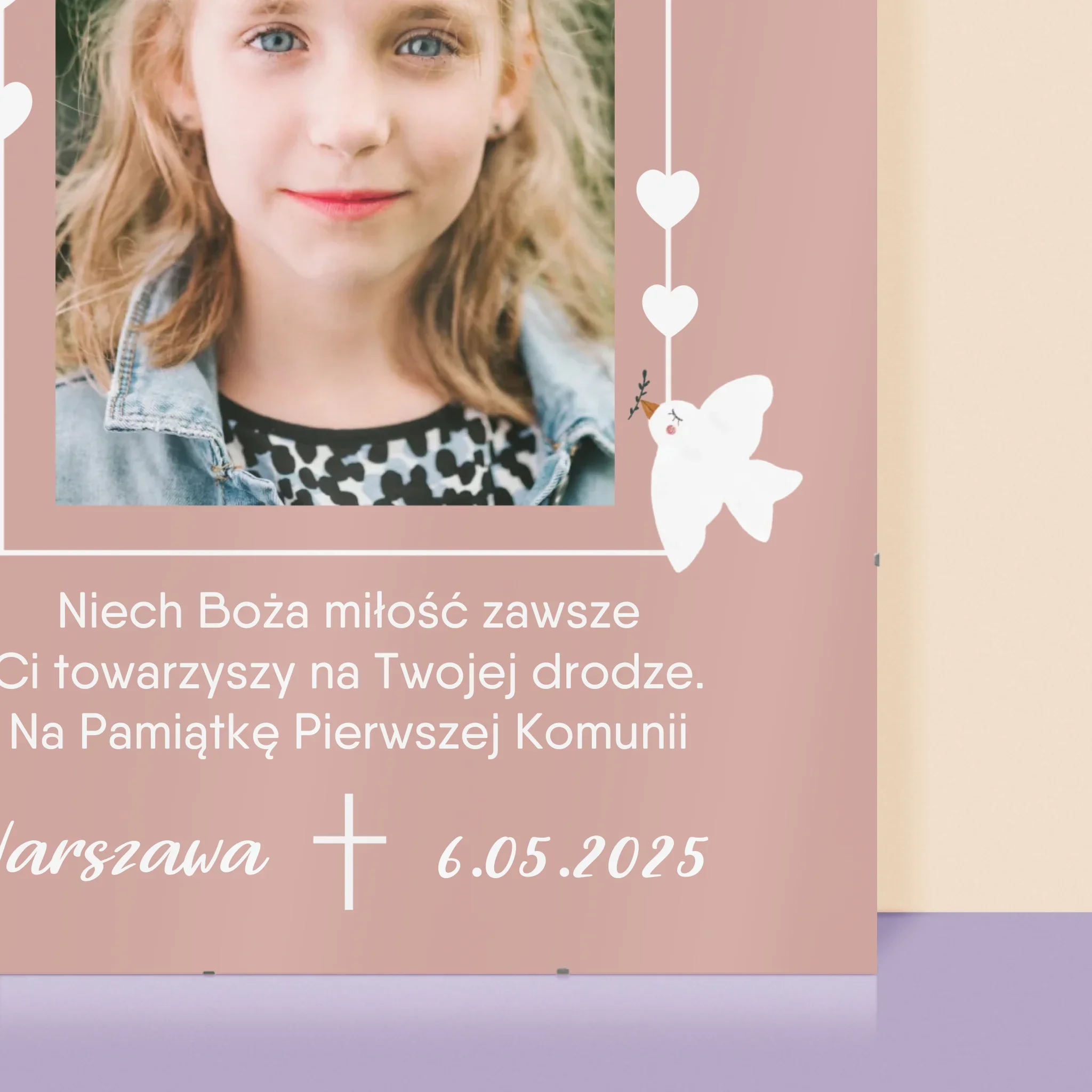 Zdjęcie i Podpis: Boża Miłość - Personalizowany Plakat - Image 2