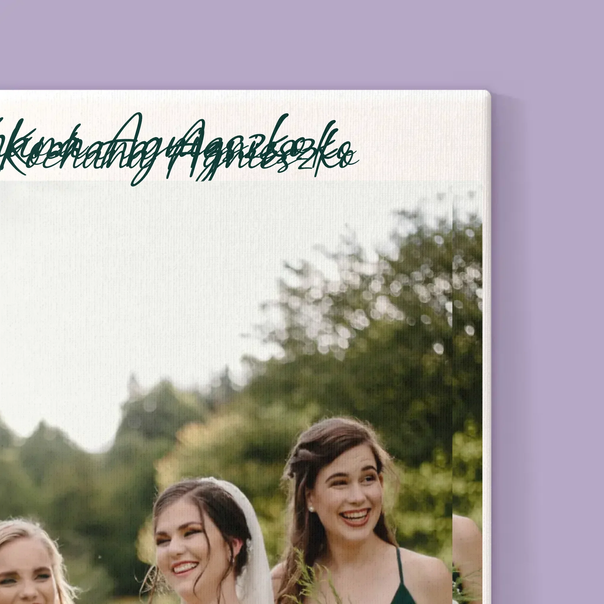 Zdjęcie i Podpis: Byłaś Najlepszą Świadkową - Wydruk Obramowany - Image 14