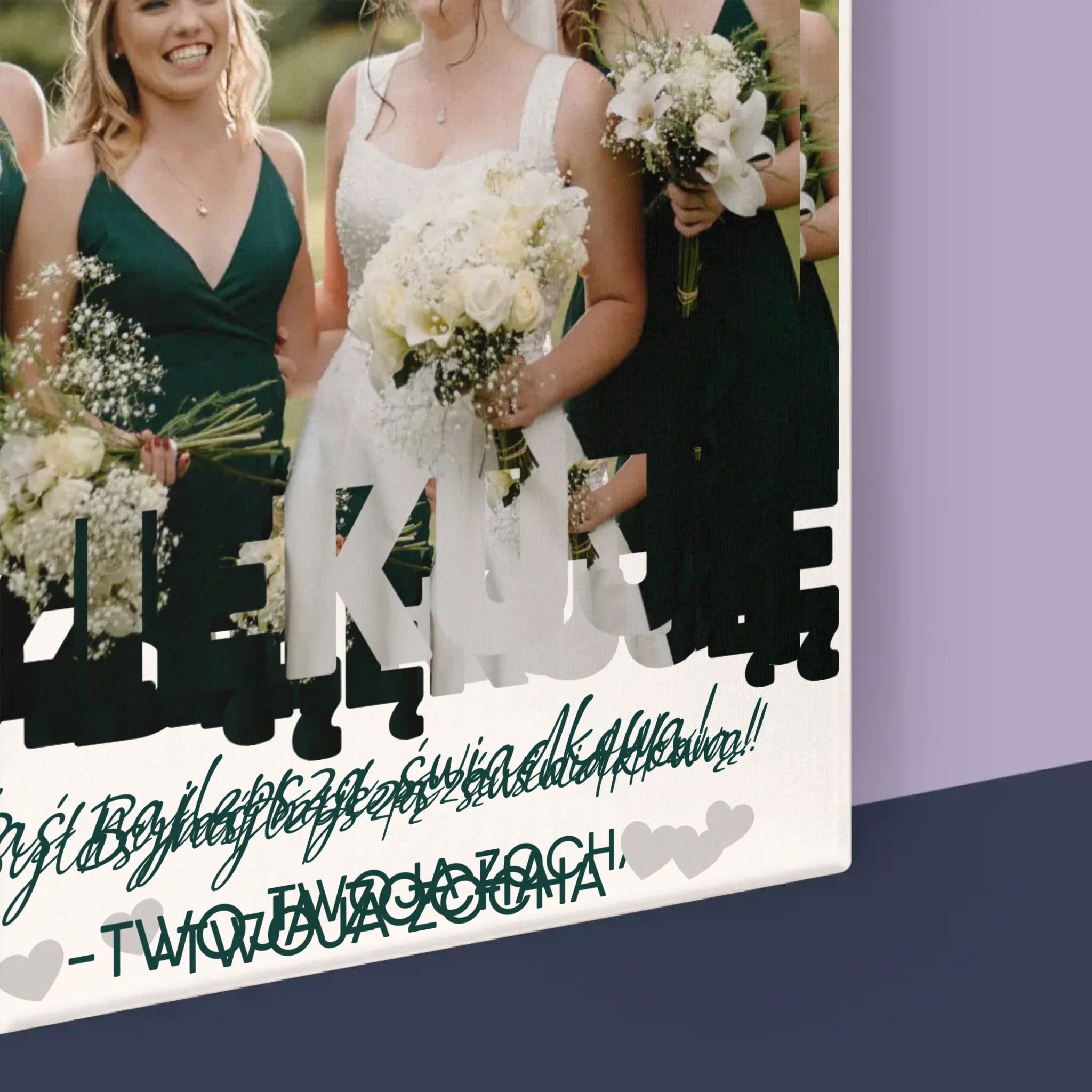 Zdjęcie i Podpis: Byłaś Najlepszą Świadkową - Wydruk Obramowany - Image 16