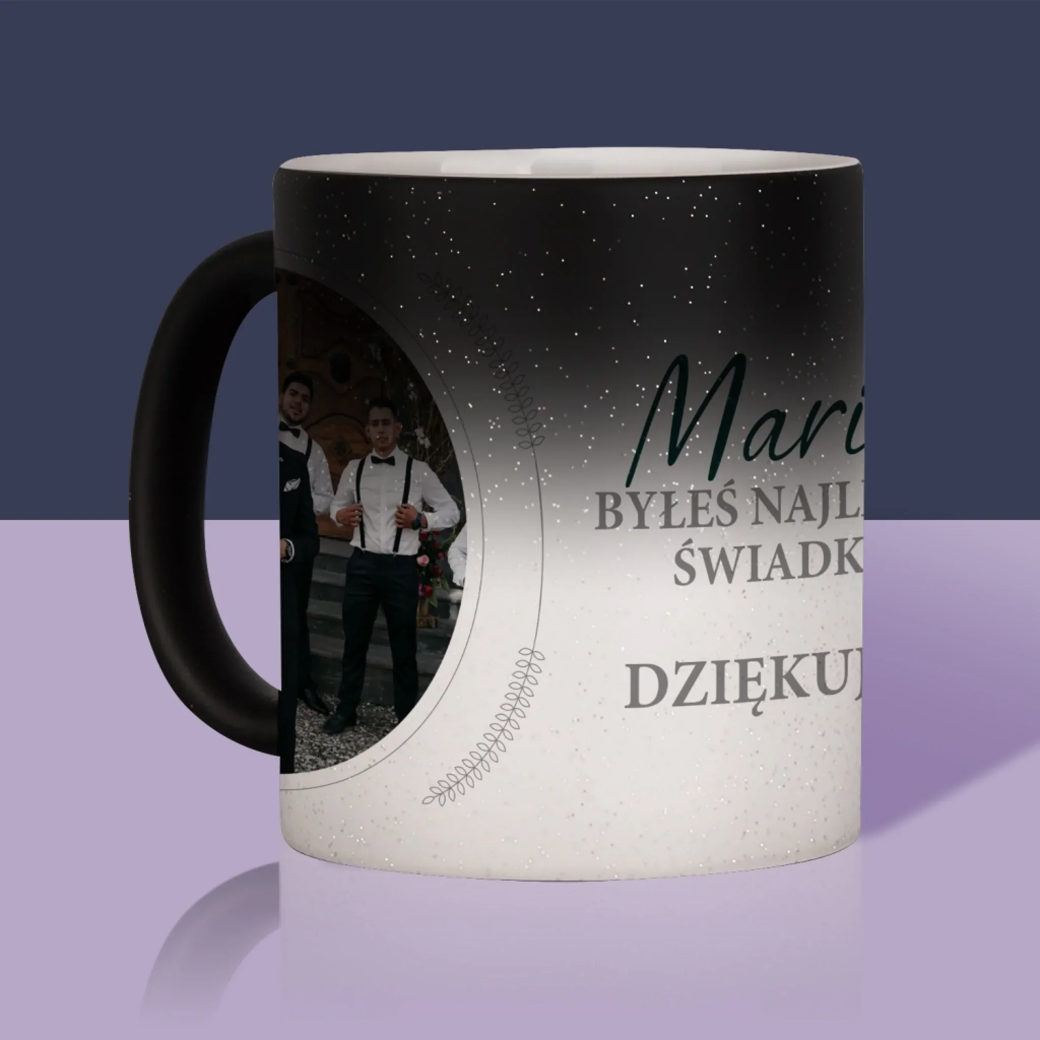Zdjęcie i Podpis: Byłeś Najlepszym Świadkiem - Kubek z Nadrukiem - Image 11