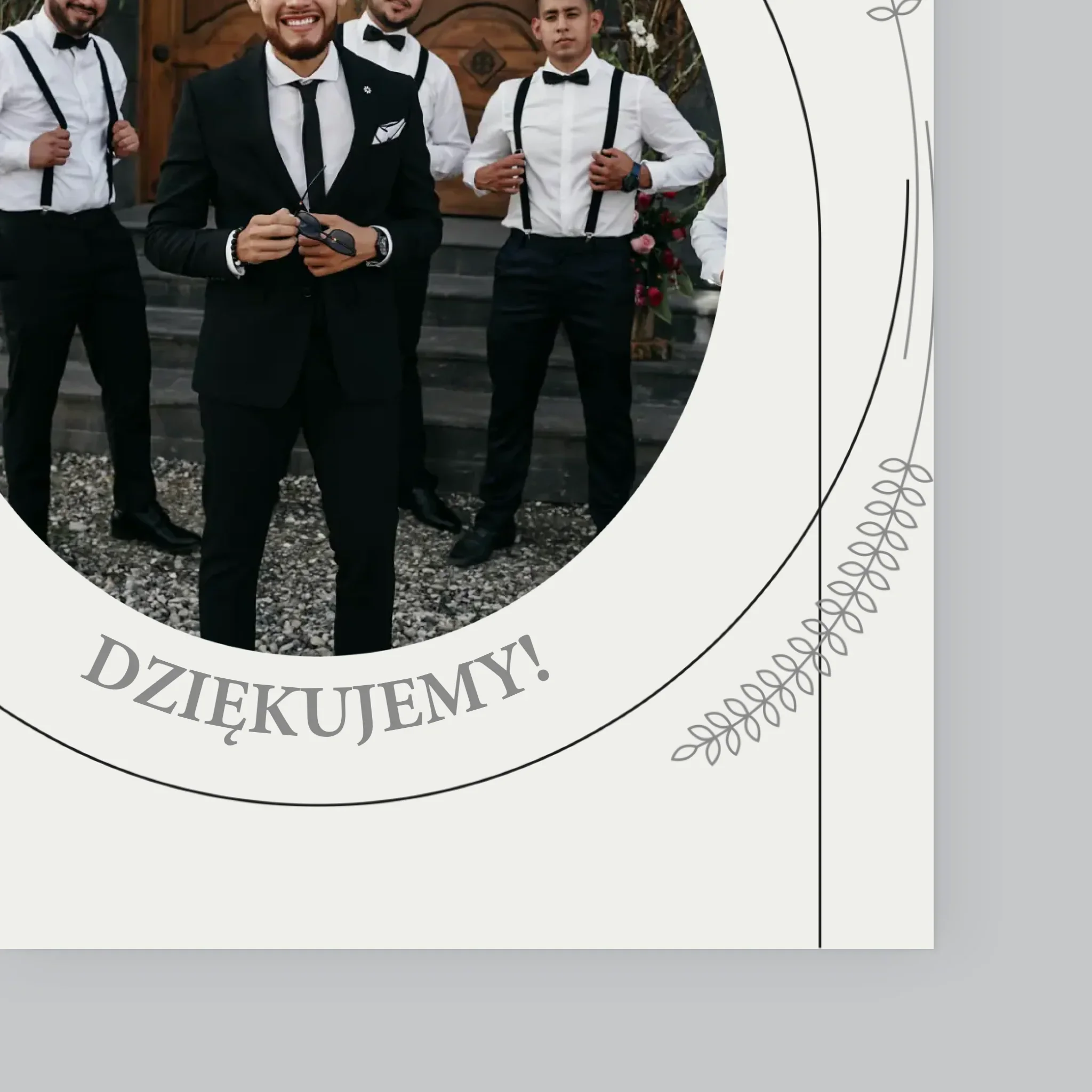 Zdjęcie i Podpis: Byłeś Najlepszym Świadkiem - Wydruk Obramowany - Image 4