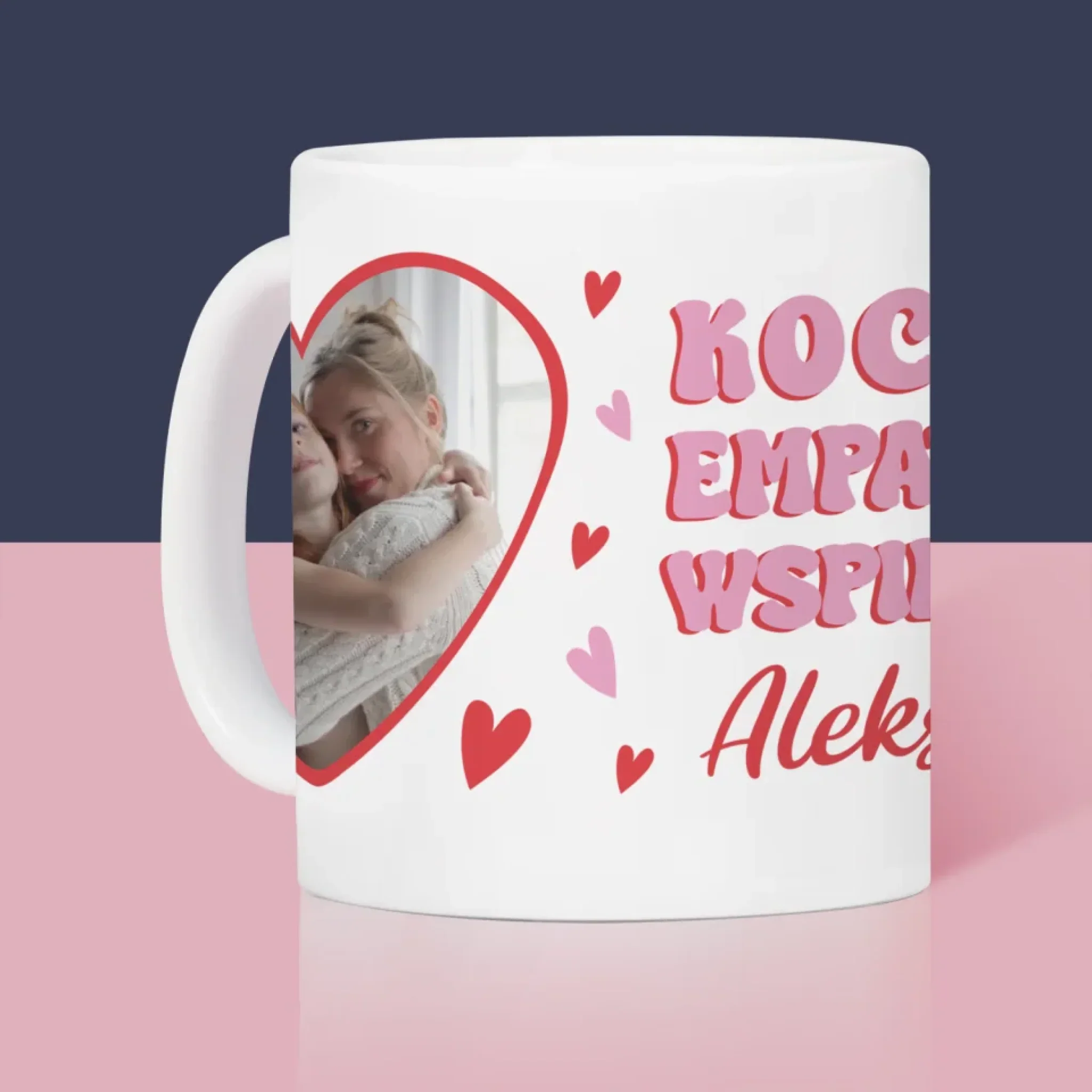 Zdjęcie i Podpis: Cechy Mamusi - Kubek z Nadrukiem
