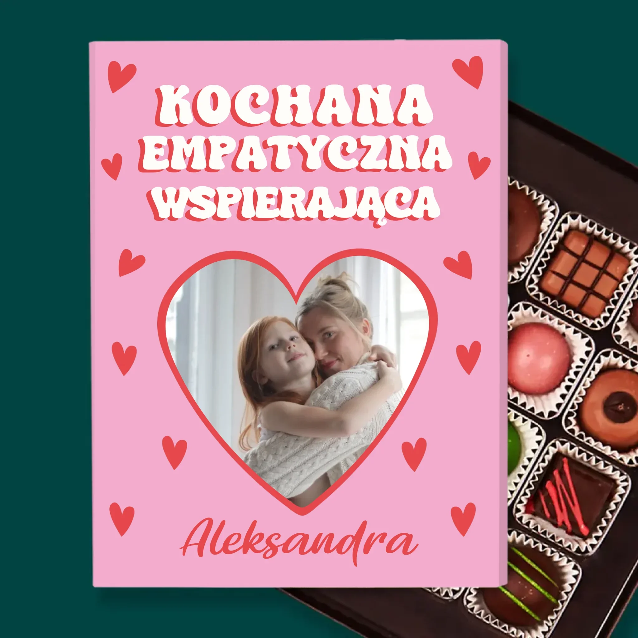 Zdjęcie i Podpis: Cechy Mamusi - Personalizowane Praliny - Image 2