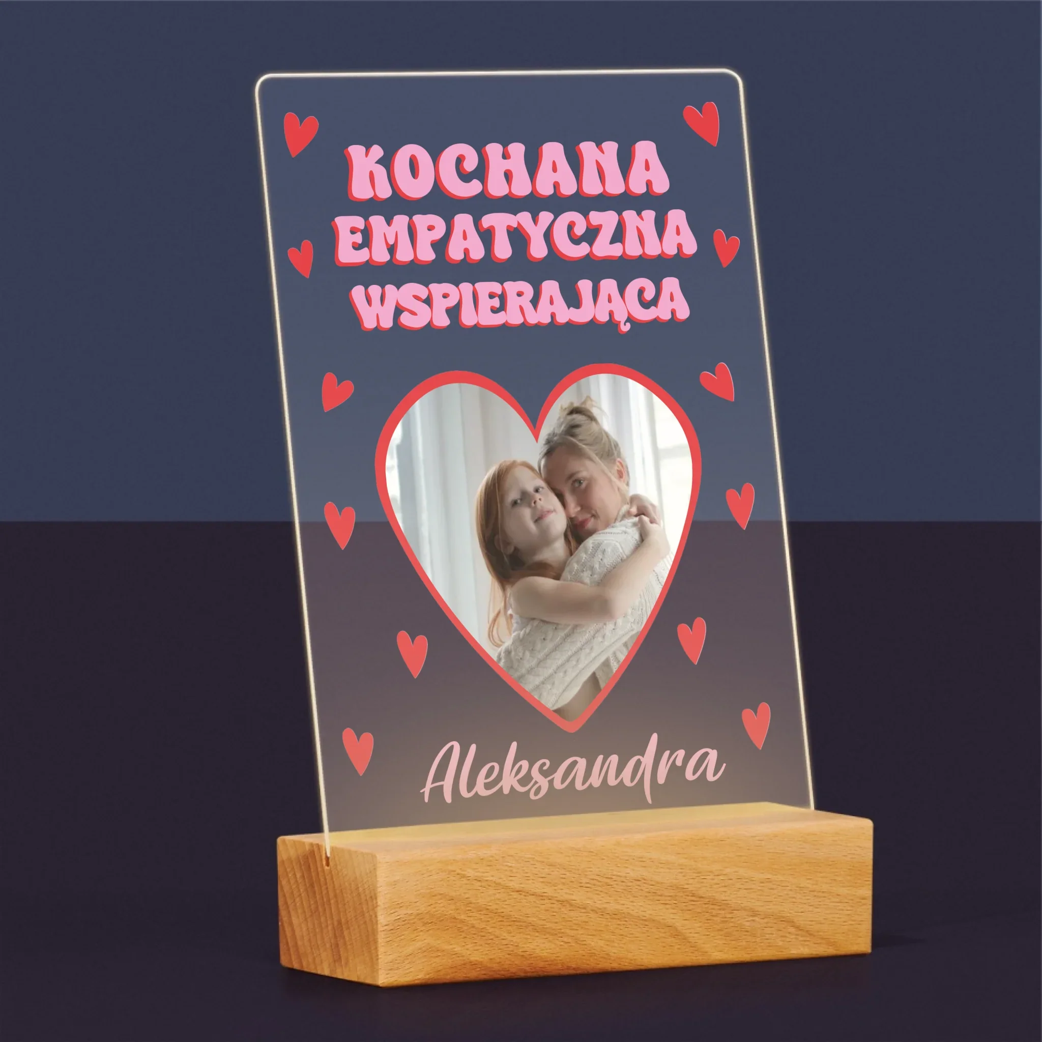 Zdjęcie i Podpis: Cechy Mamusi - Wydruk Na Szkle Akrylowym - Image 5