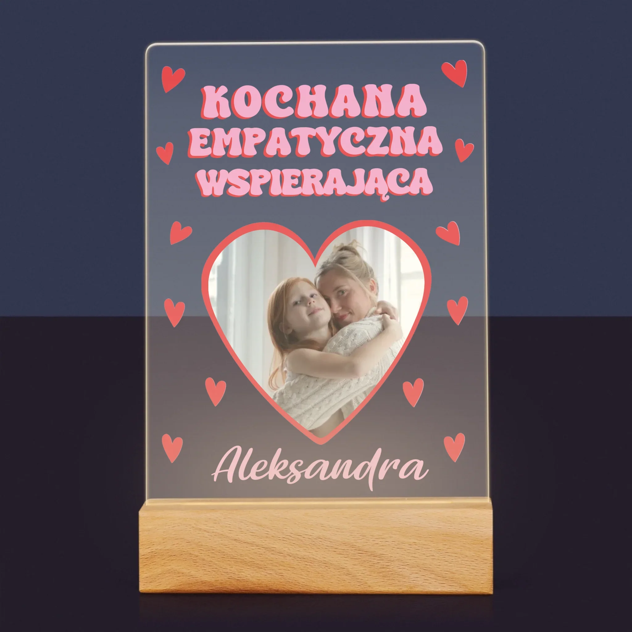 Zdjęcie i Podpis: Cechy Mamusi - Wydruk Na Szkle Akrylowym - Image 7