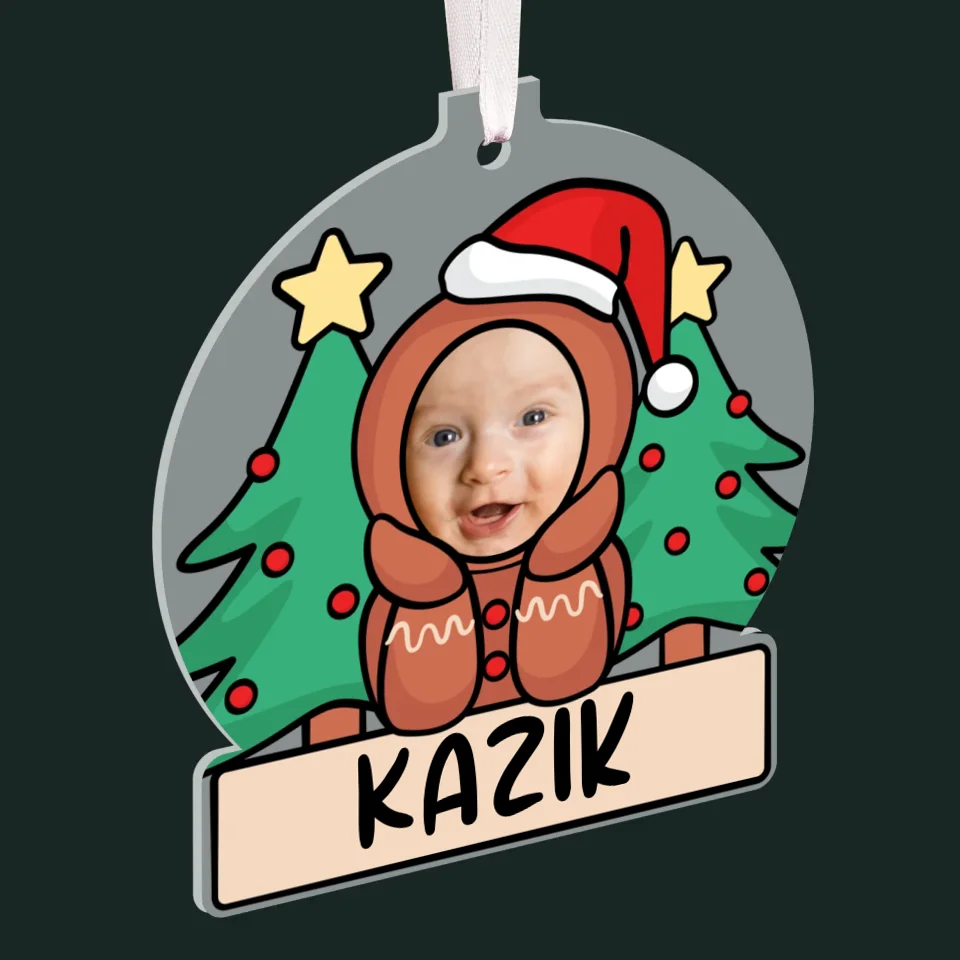 Zdjęcie i Podpis: Ciastek - Bombka Świąteczna Kula - Image 3