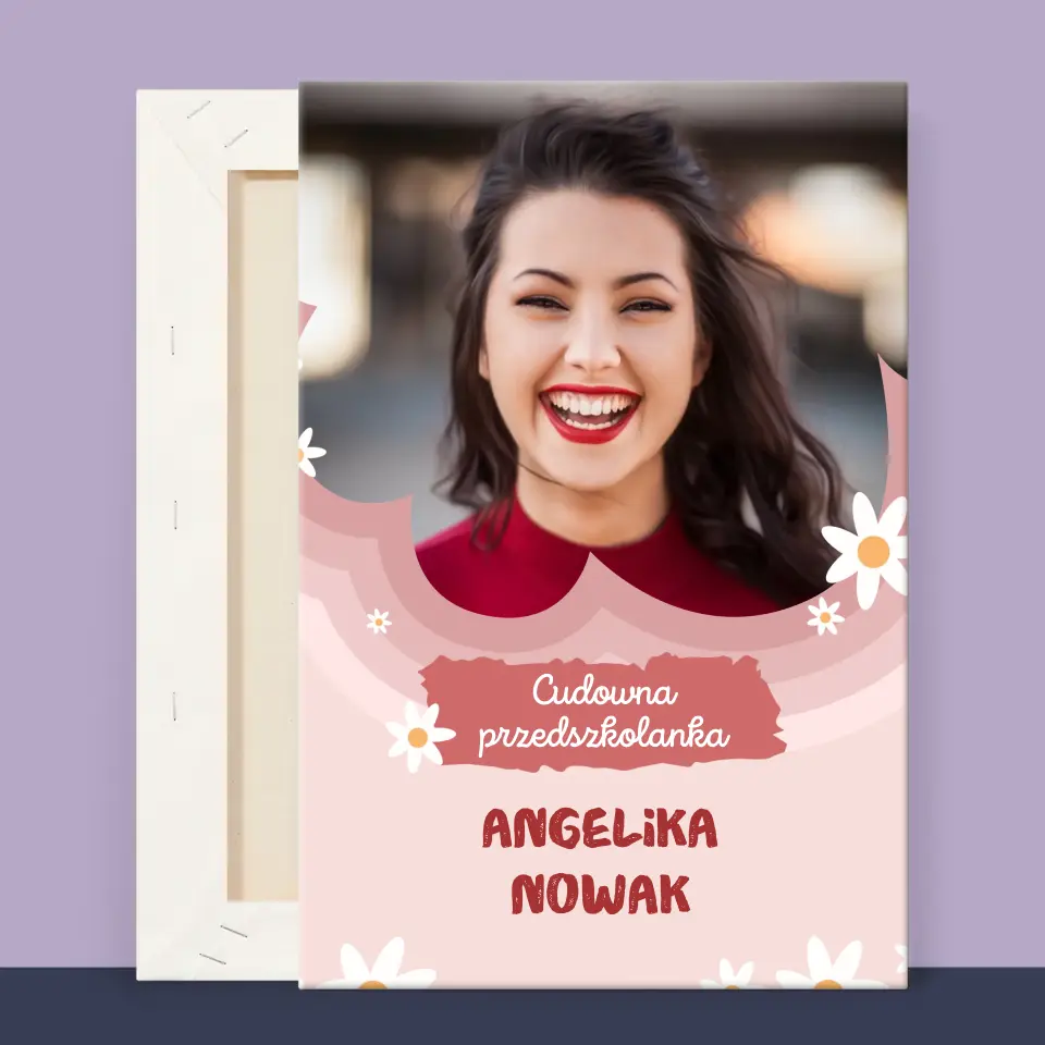 Zdjęcie i Podpis: Cudowna Przedszkolanka - Wydruk Obramowany - Image 12