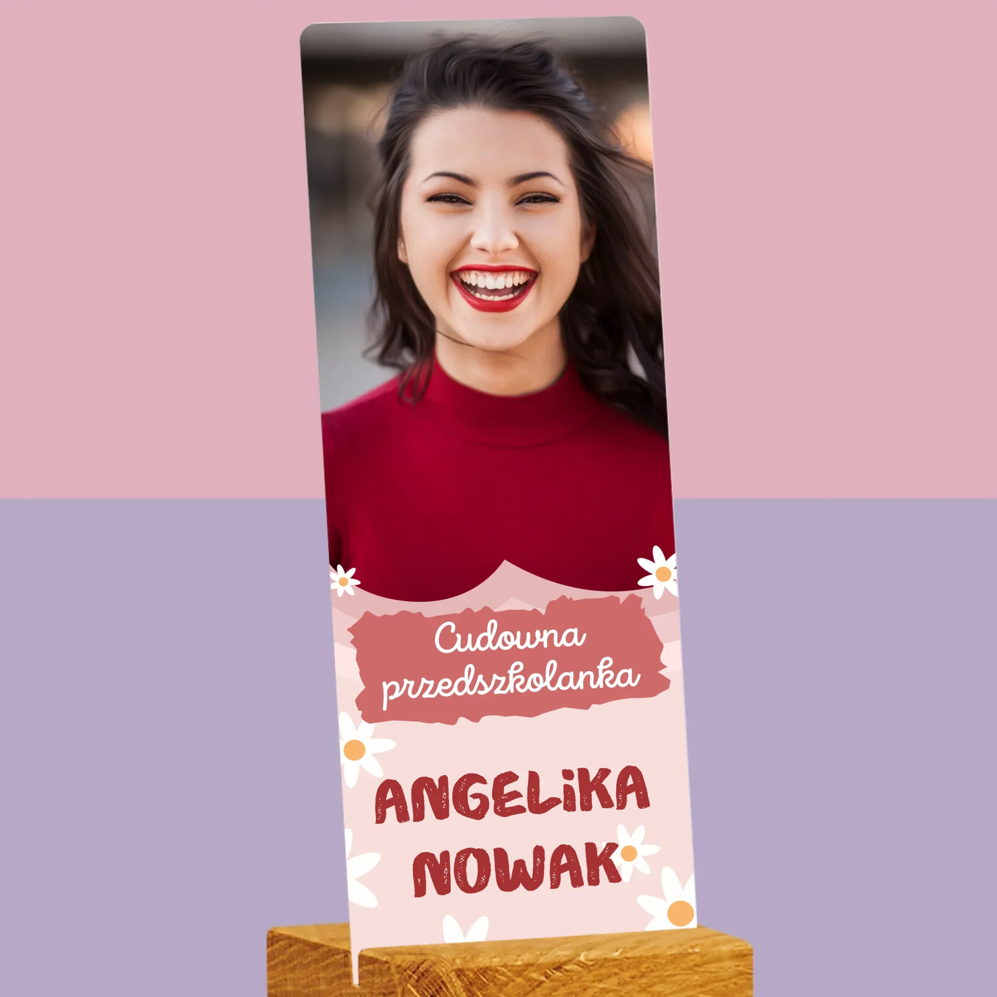 Zdjęcie i Podpis: Cudowna Przedszkolanka - Zdjęcie Na Szkle Akrylowym Fotobudka - Image 2