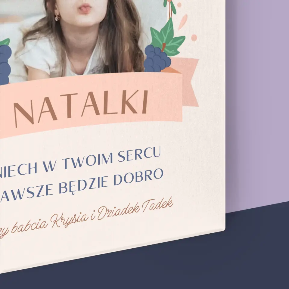 Zdjęcie i Podpis: Dobro w Sercu Komunia - Wydruk Obramowany - Image 16
